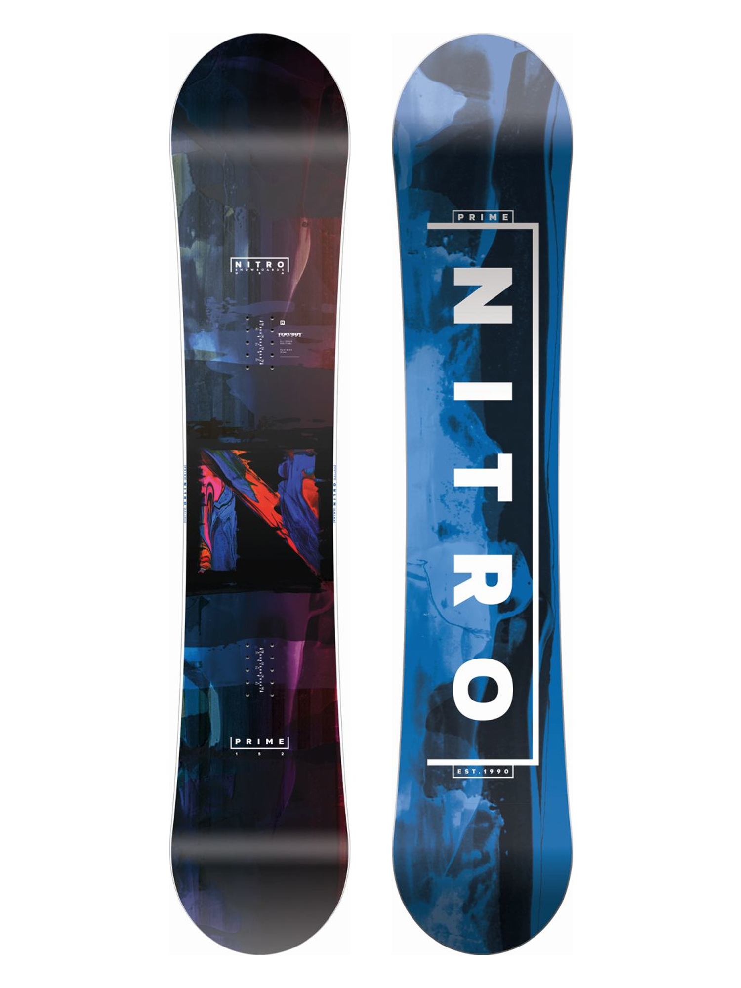 Mens Nitro Prime Overlay Snowboard