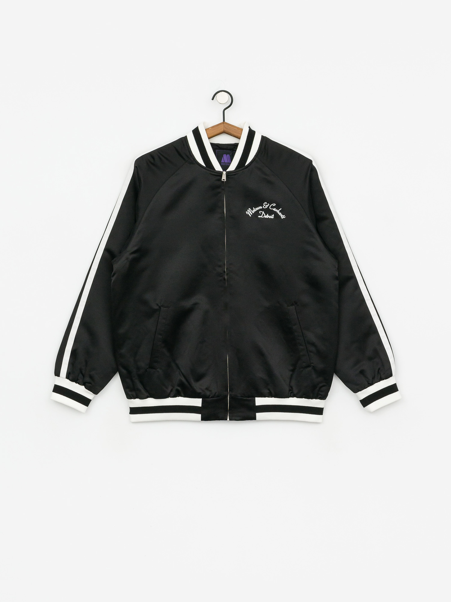 Carhartt WIP Motown Varsity Jacket (black)