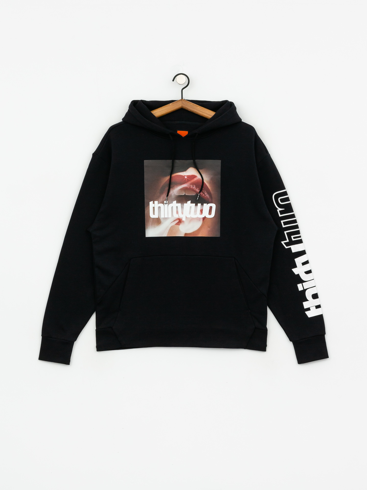 black graphic sweatshirt