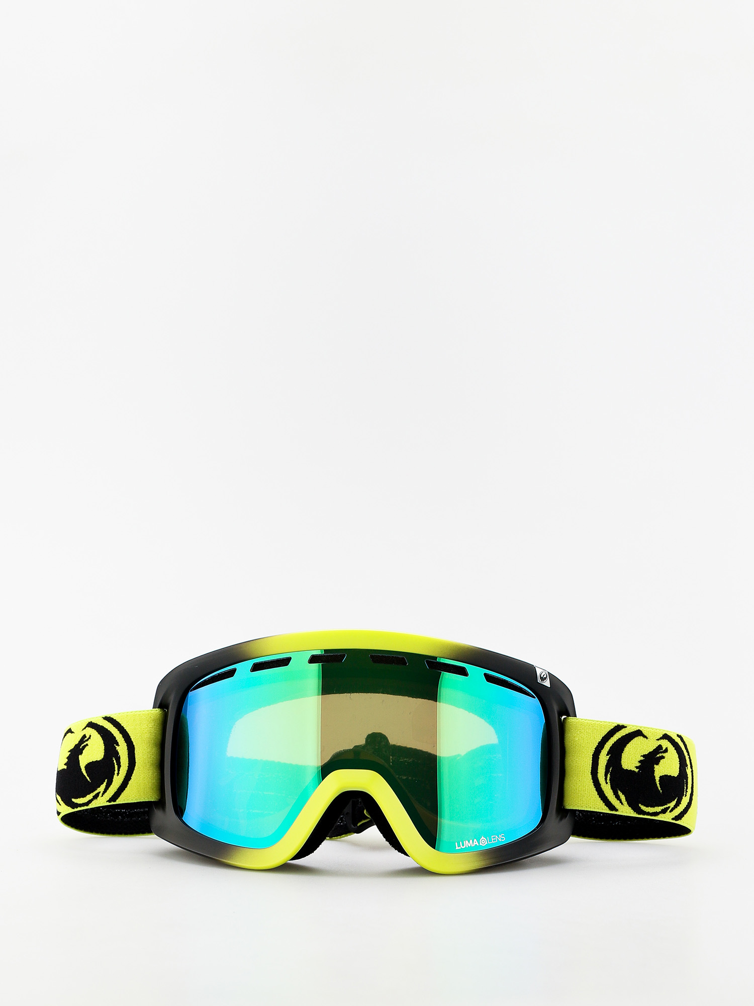 Dragon D1 OTG Goggles (lime/lumalens green ion/lumalens amber)
