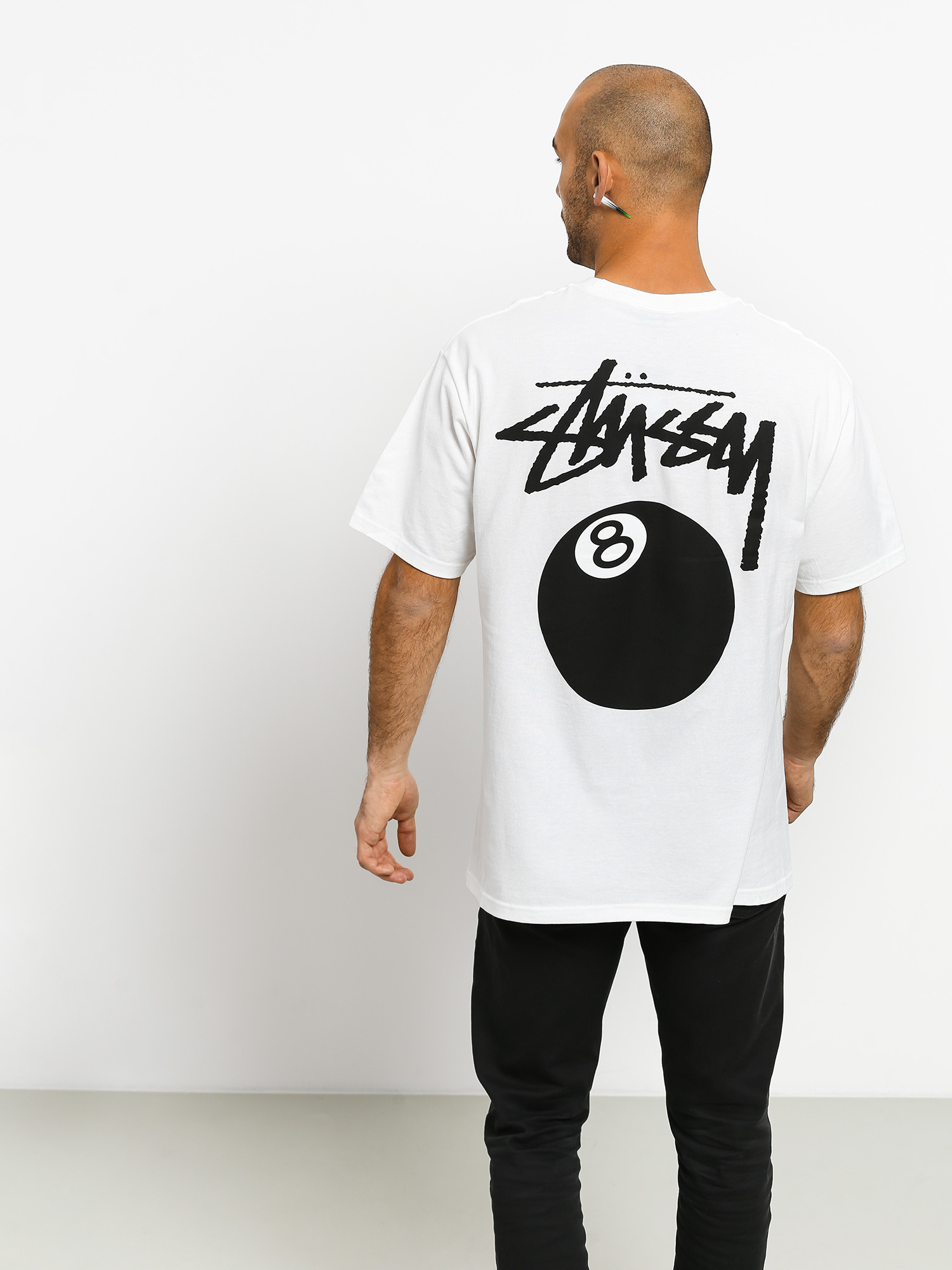 stussy eight ball t shirt