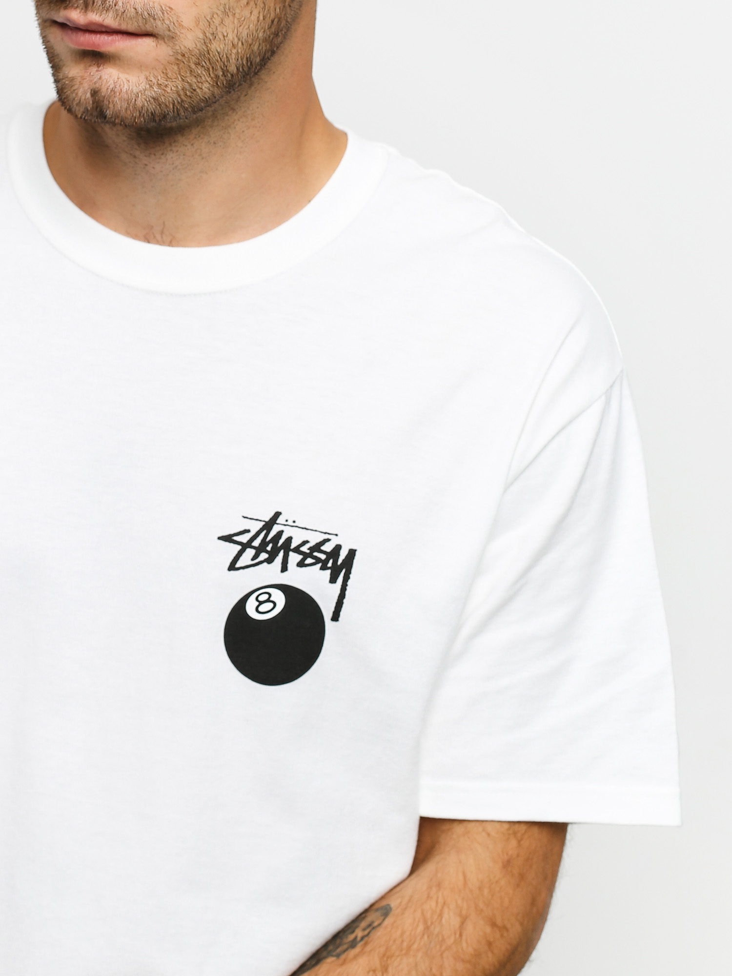 Stussy 8 Ball T-shirt (white)