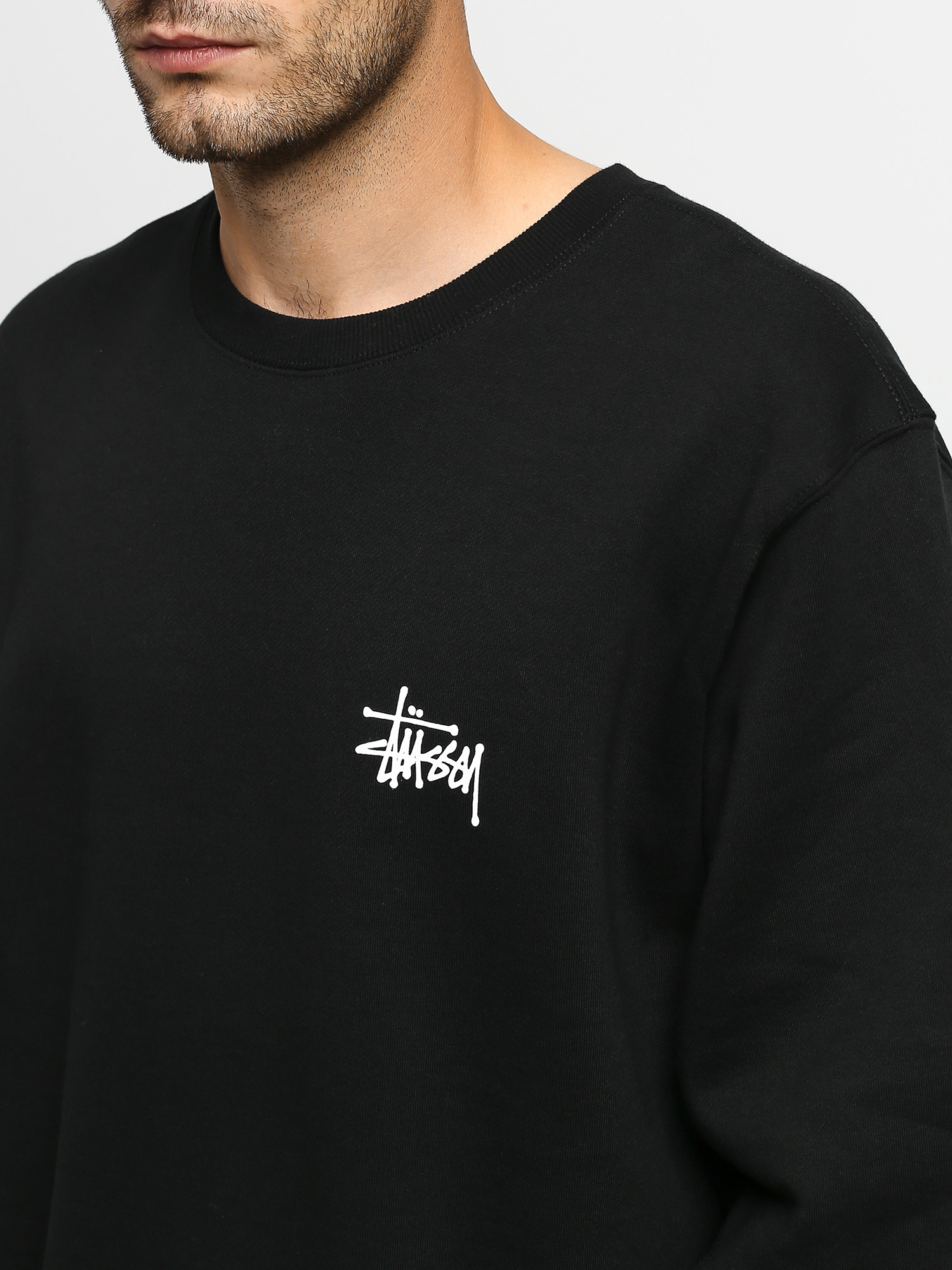 Stussy Basic Sweatshirt (black)