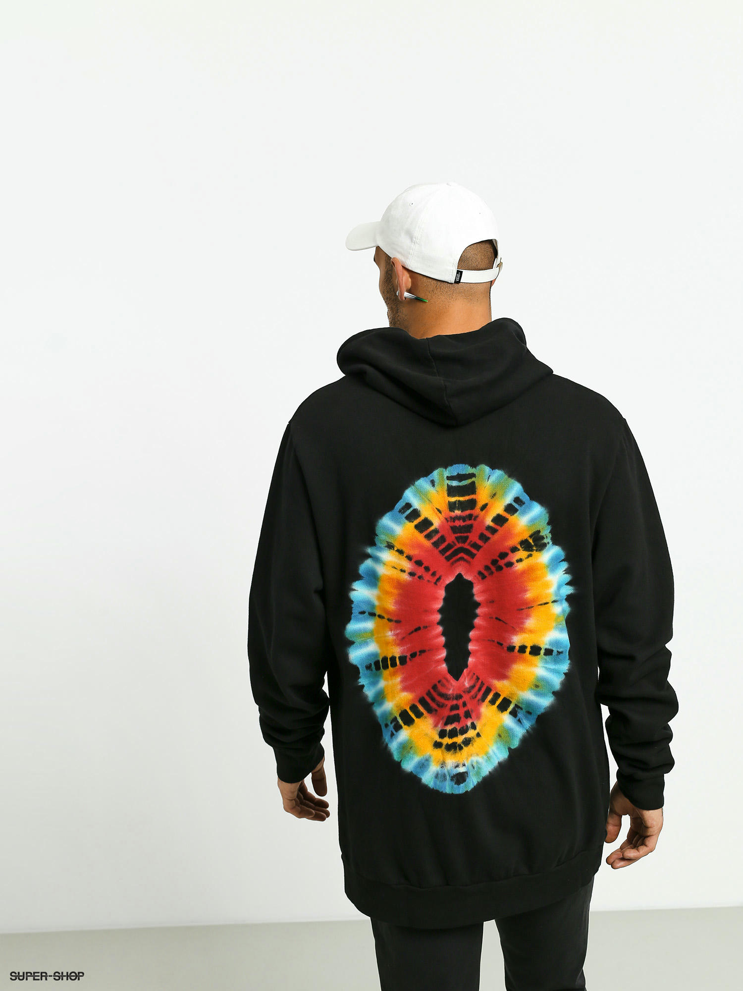 tie dye skate hoodie