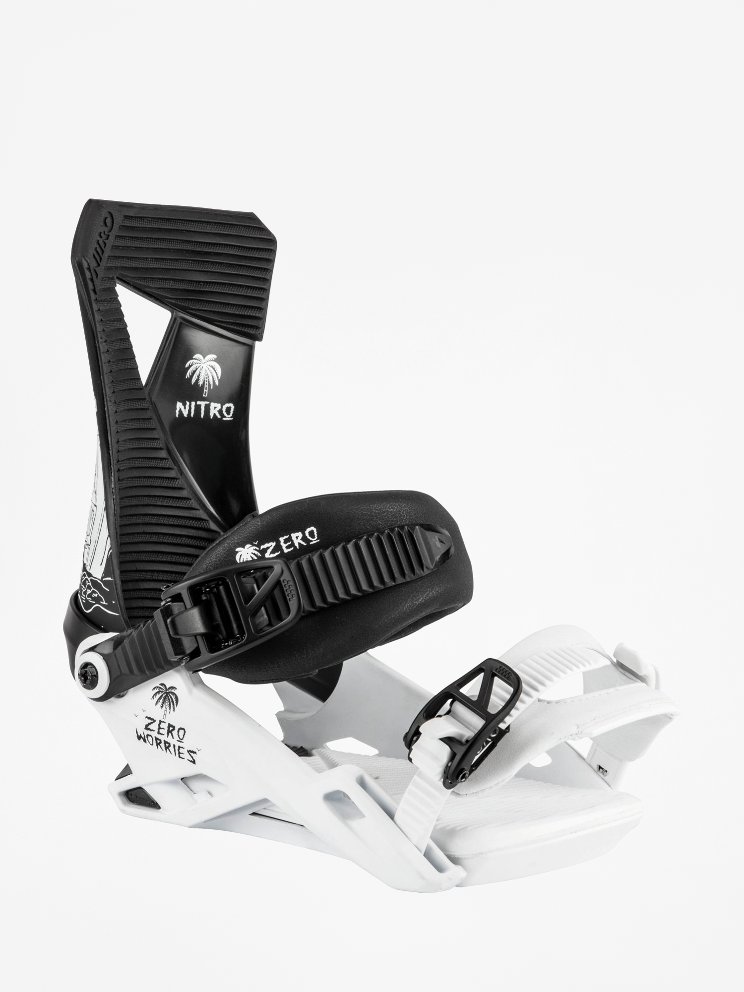 Mens Nitro Zero Snowboard bindings (zero worries ii)