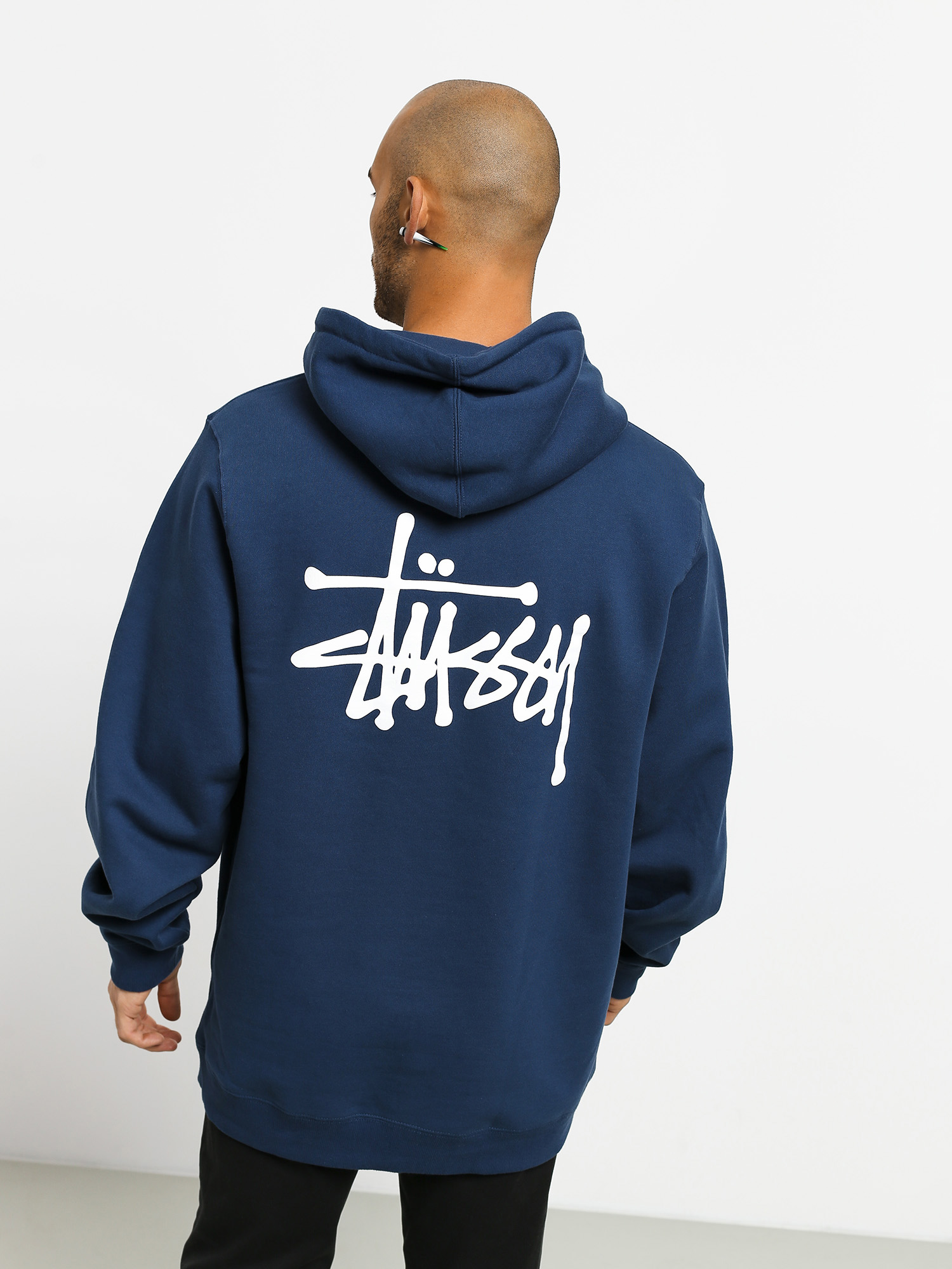Stussy Basic HD Hoodie - navy blue (navy)