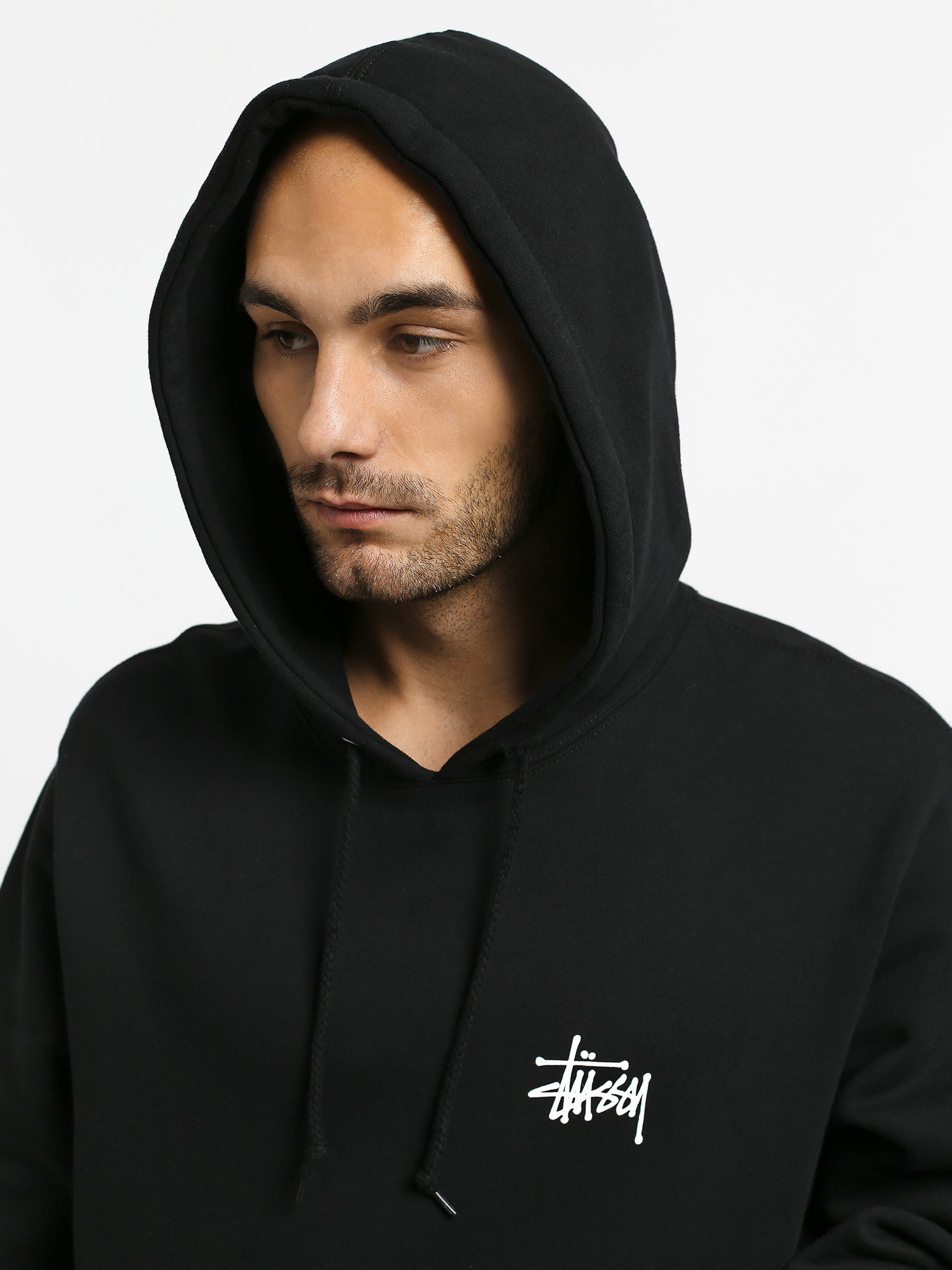 Stussy hot sale black hoodies