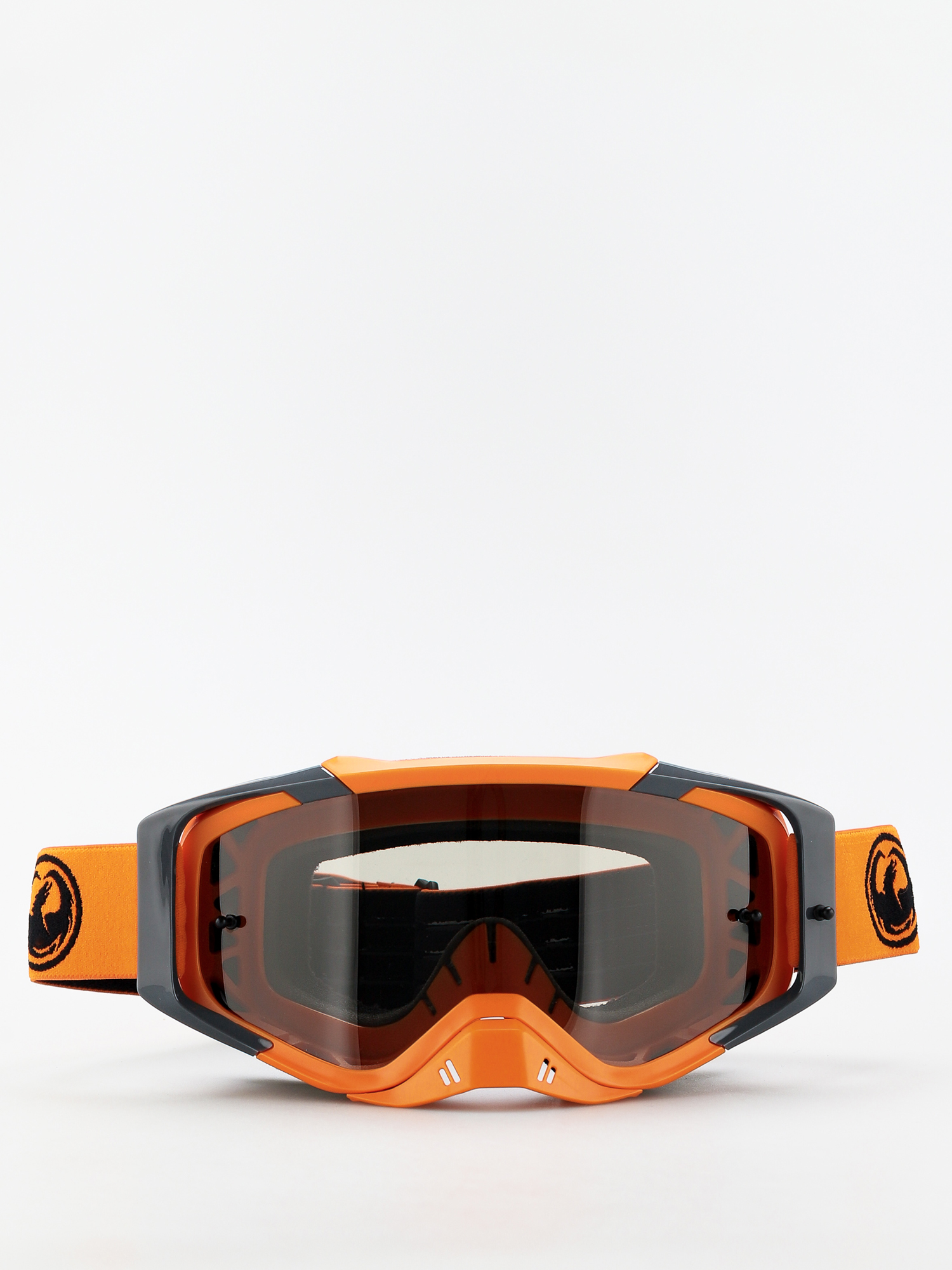 Dragon MXV Cross goggles (max mx orange/smoke clear)