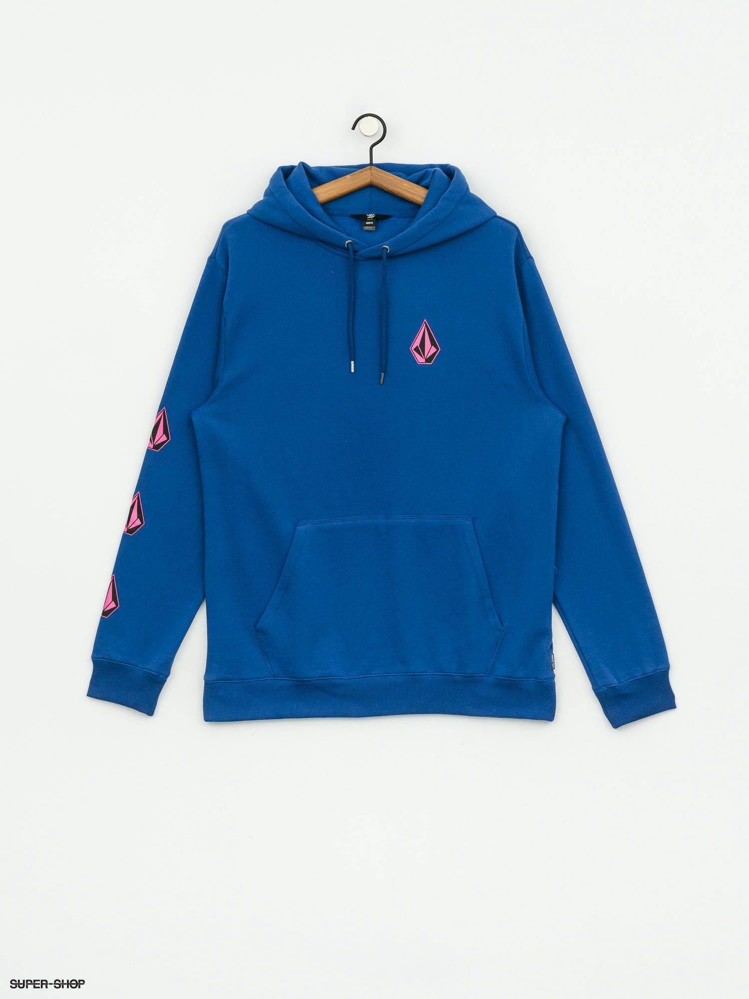 blue volcom hoodie