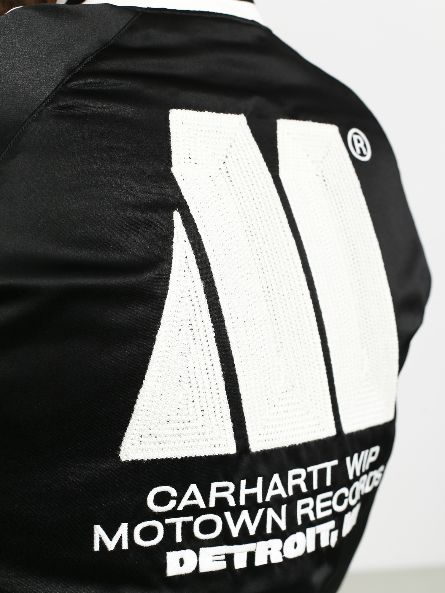 Carhartt WIP Motown Varsity Jacket (black)