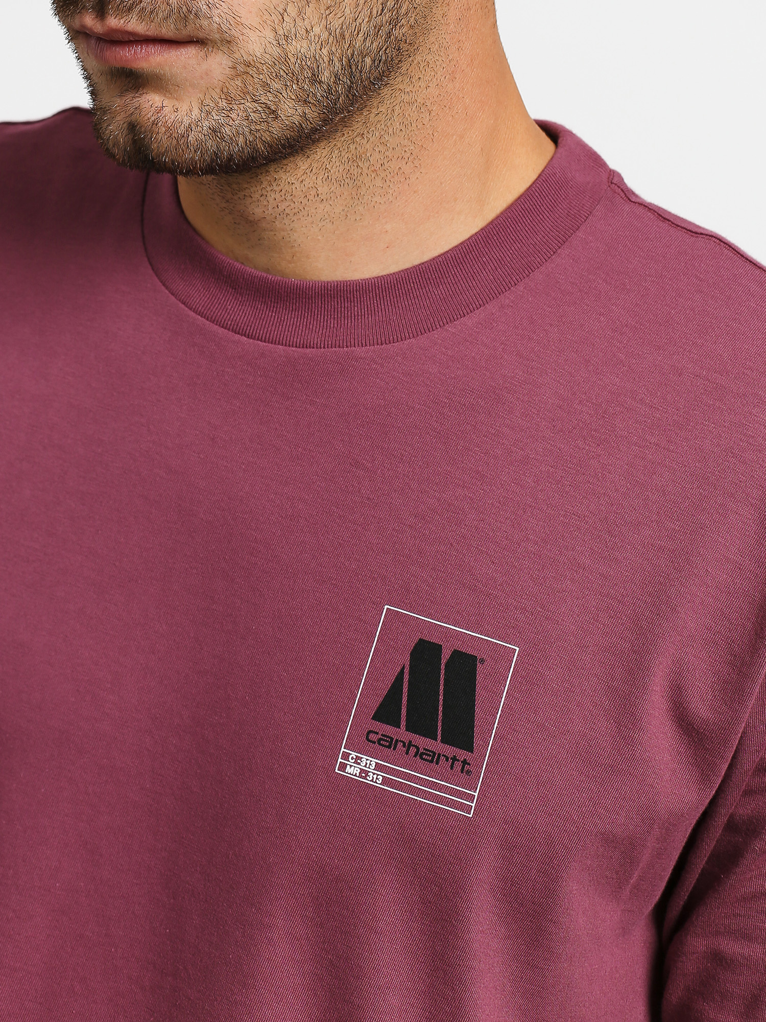 Carhartt WIP Motown Orderform T-shirt (dusty fuchsia)