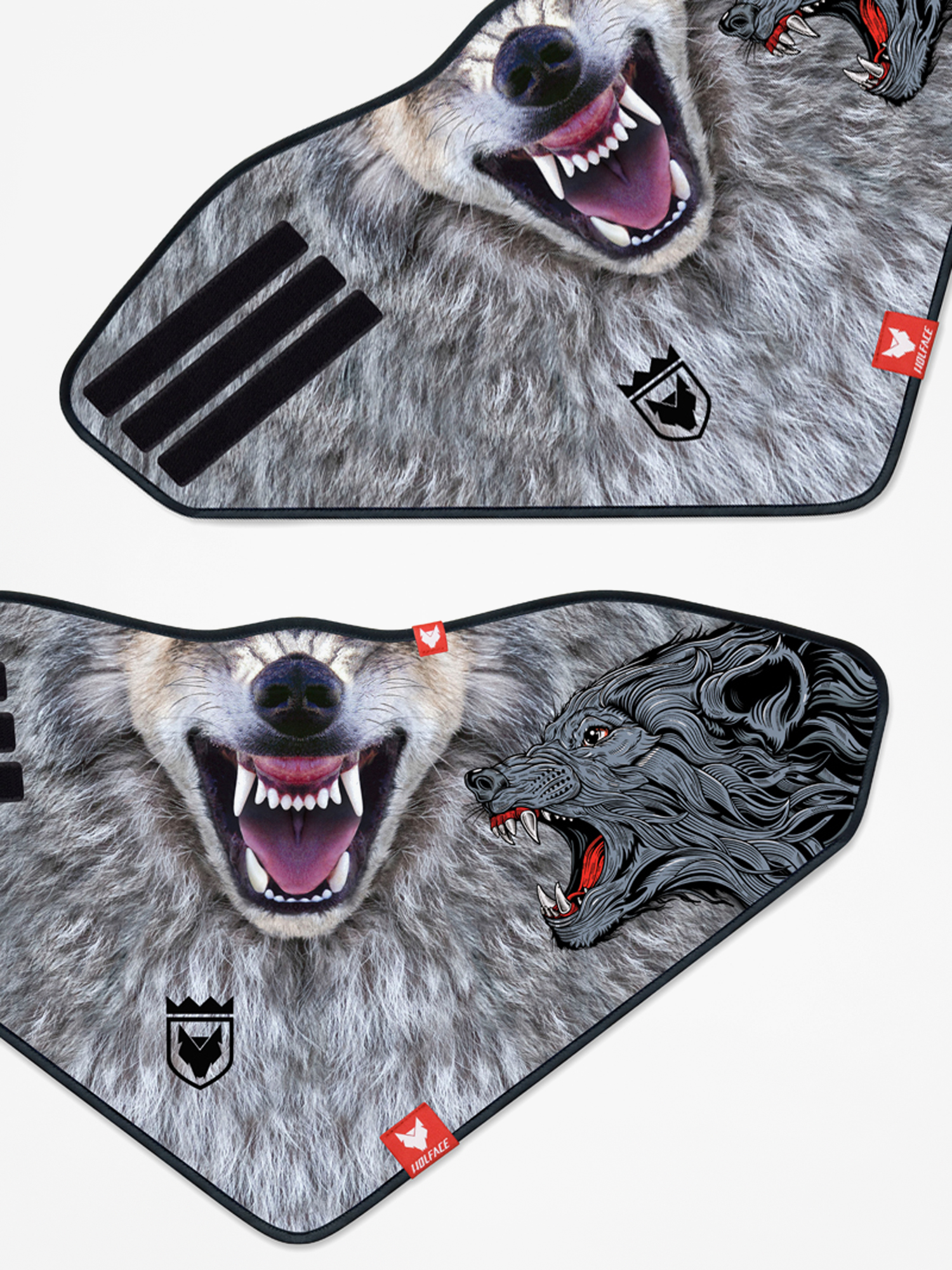 Wolface Fury Wolf Bandana 