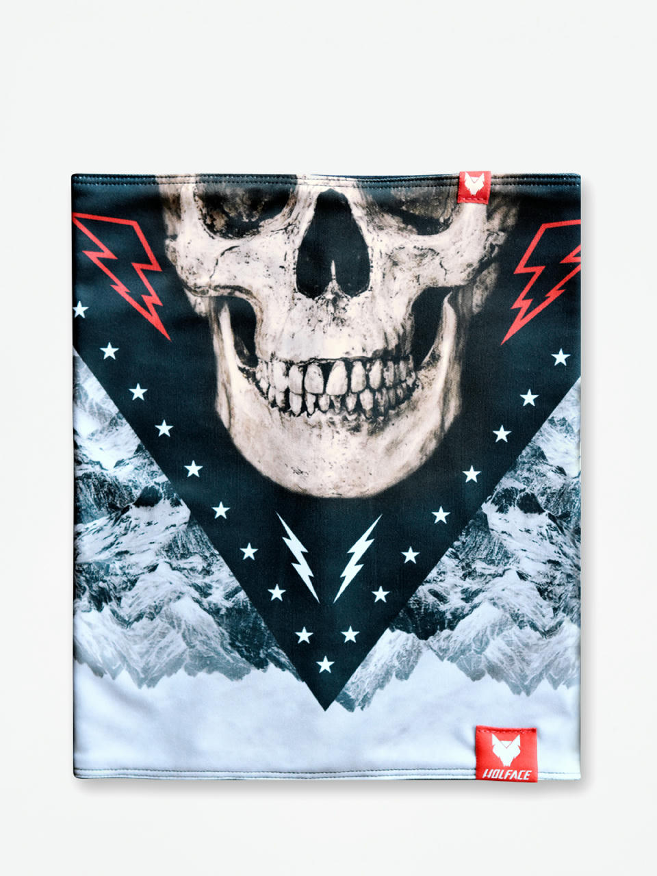 Wolface Skull Flash Bandana 