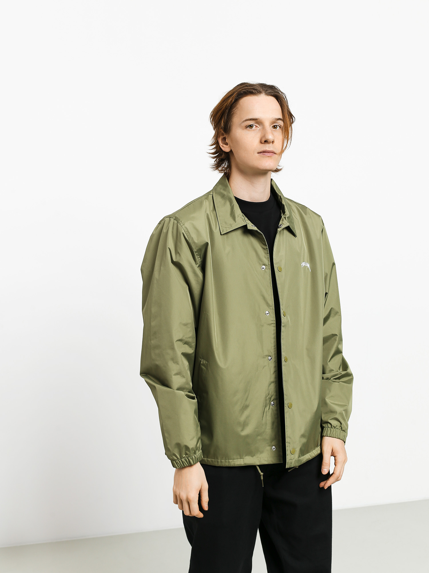 Stussy Cruize Coach Jacket (olive)