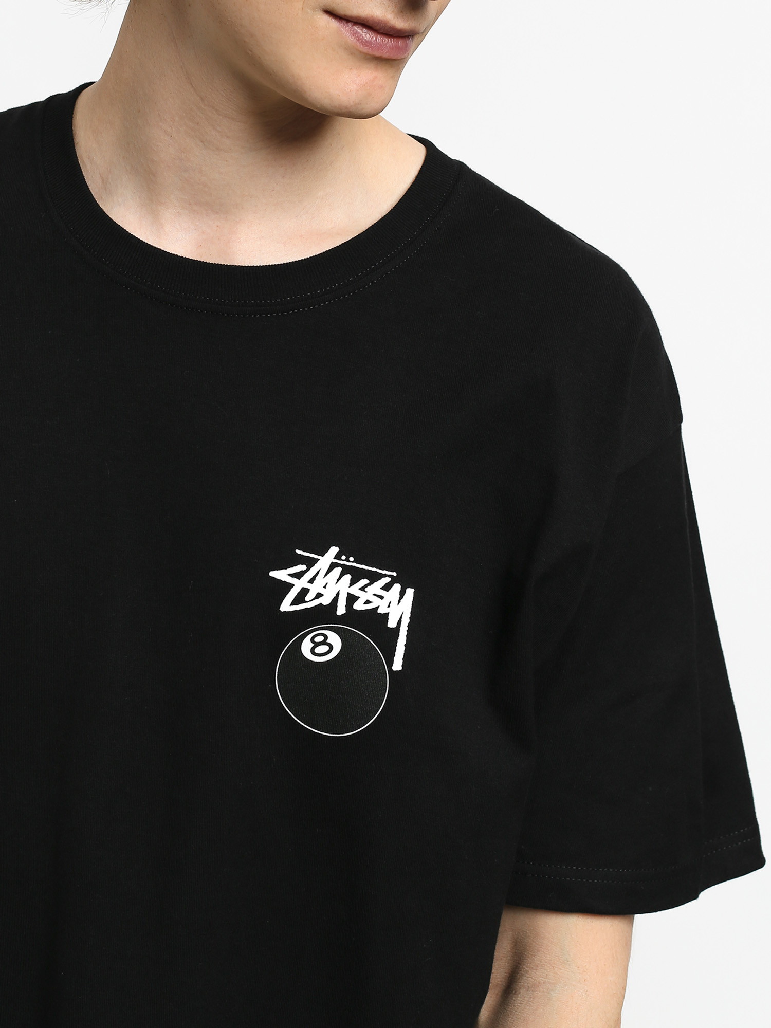 STUSSY 8 BALL RAYON SHIRTS BLACK L - シャツ