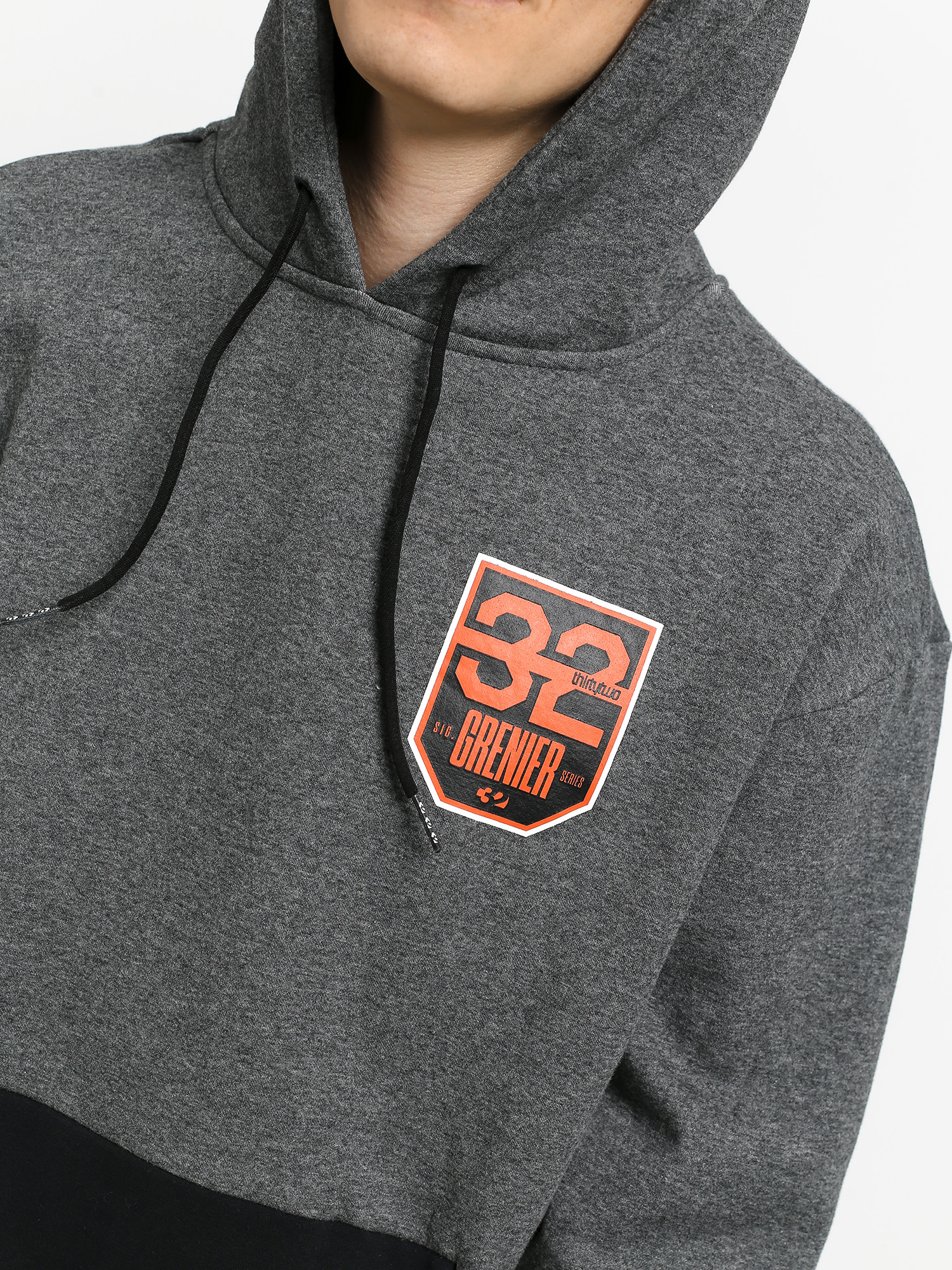 ThirtyTwo Tm HD Hoodie grey (black)