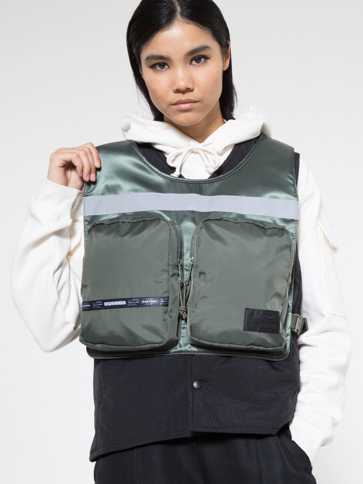 Eastpak X Neighborhood Vest Bag Backpack (nbhd olive)