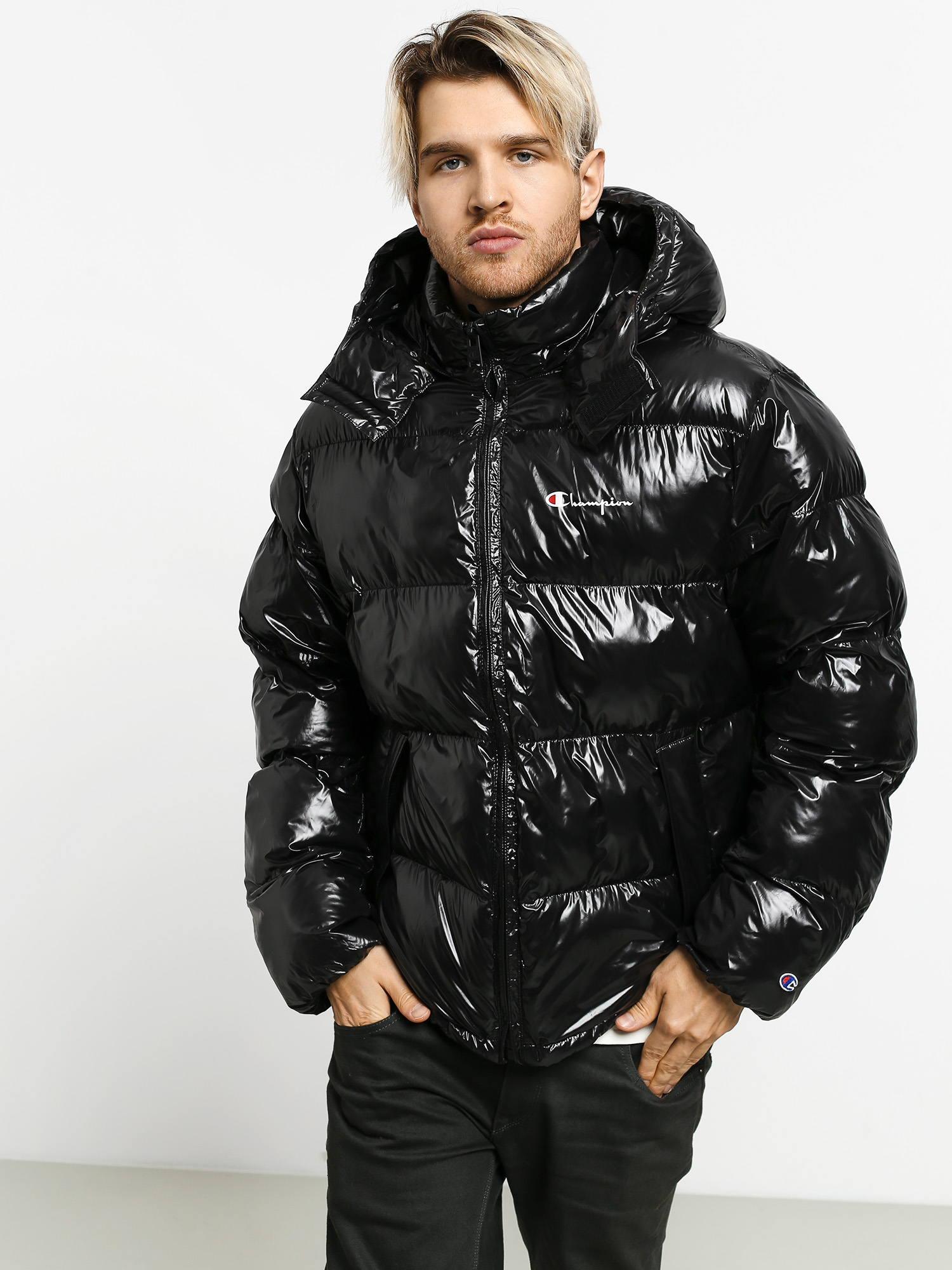 champion shiny bubble jacket