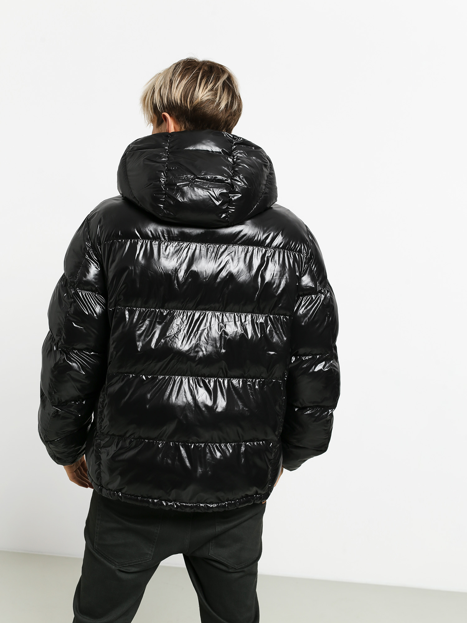 Shiny champion puffer outlet jacket