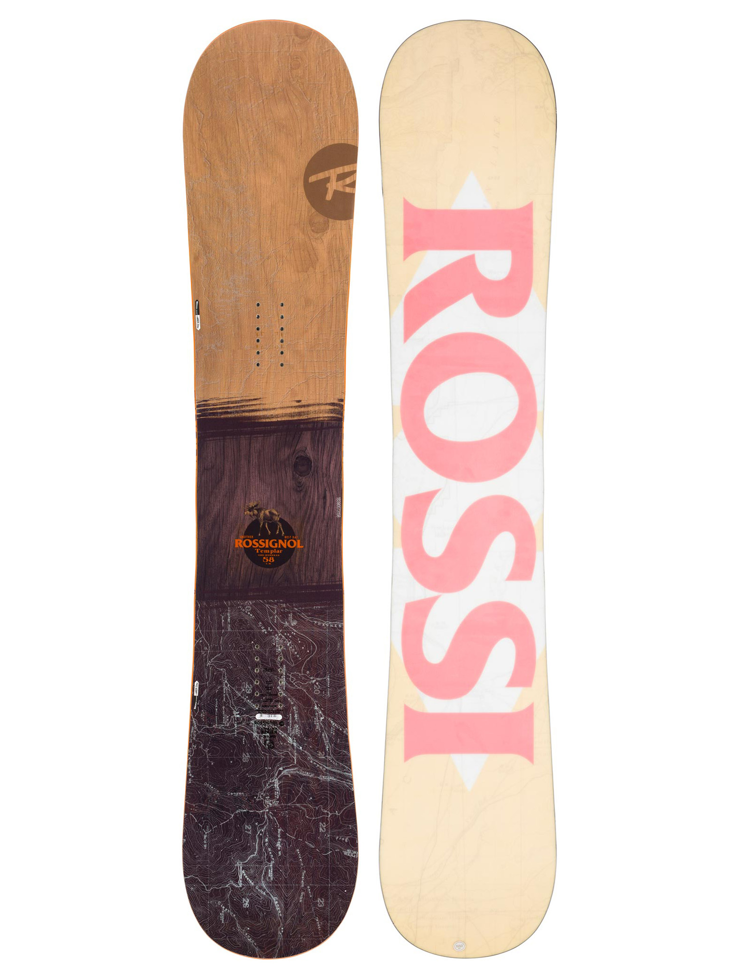 Mens Rossignol Templar Snowboard (yellow/white/red)