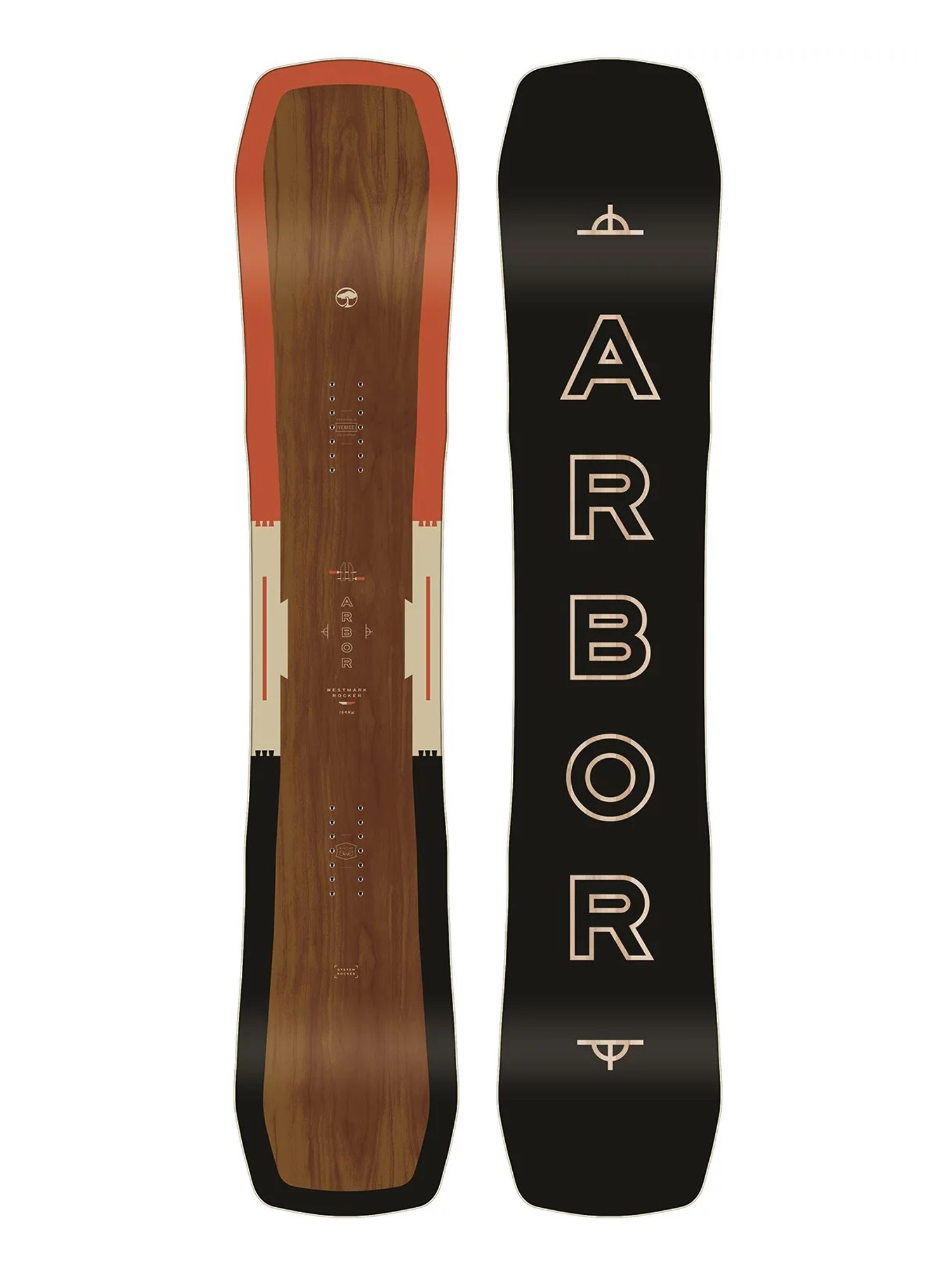 Mens Arbor Westmark Rocker Snowboard (navy)