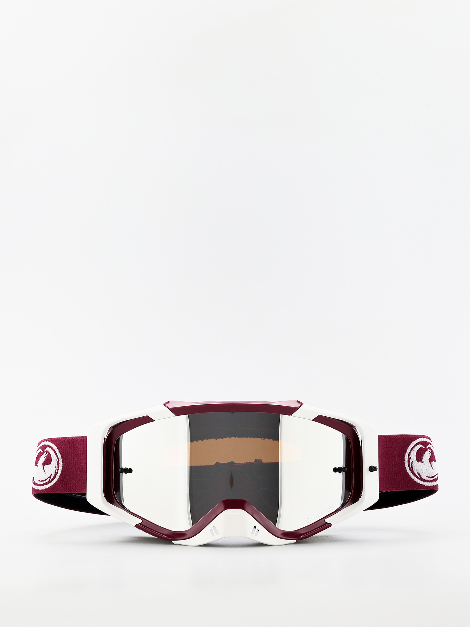 Dragon Gogle crossowe MXV Szybka do gogli (max mx burgundy/llsil ion clear)