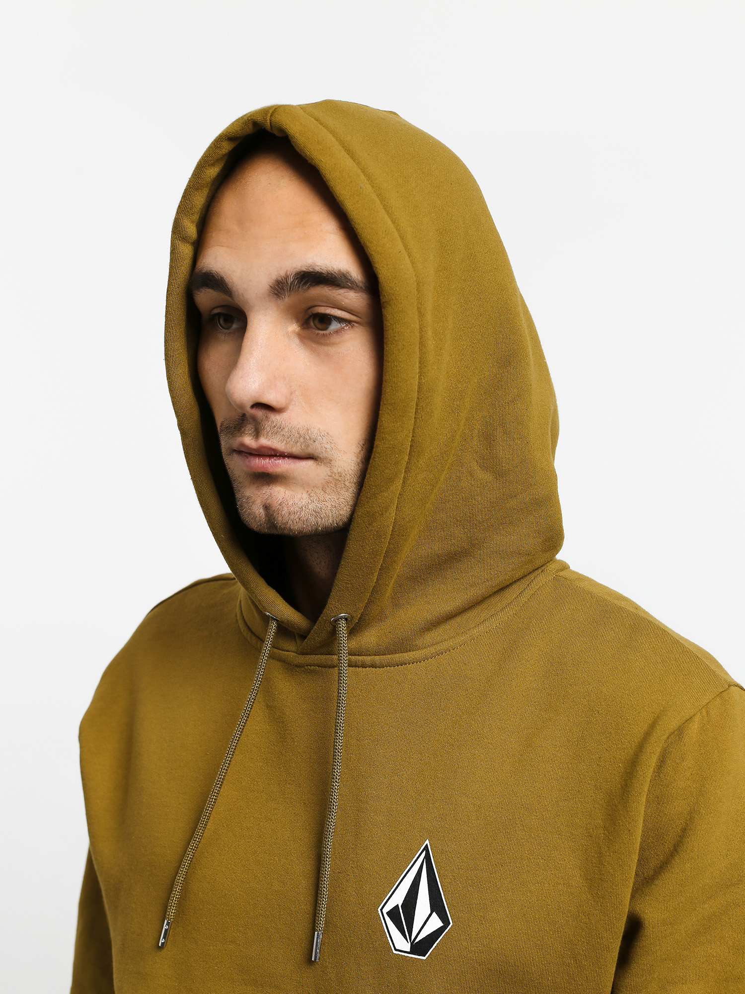 green volcom hoodie