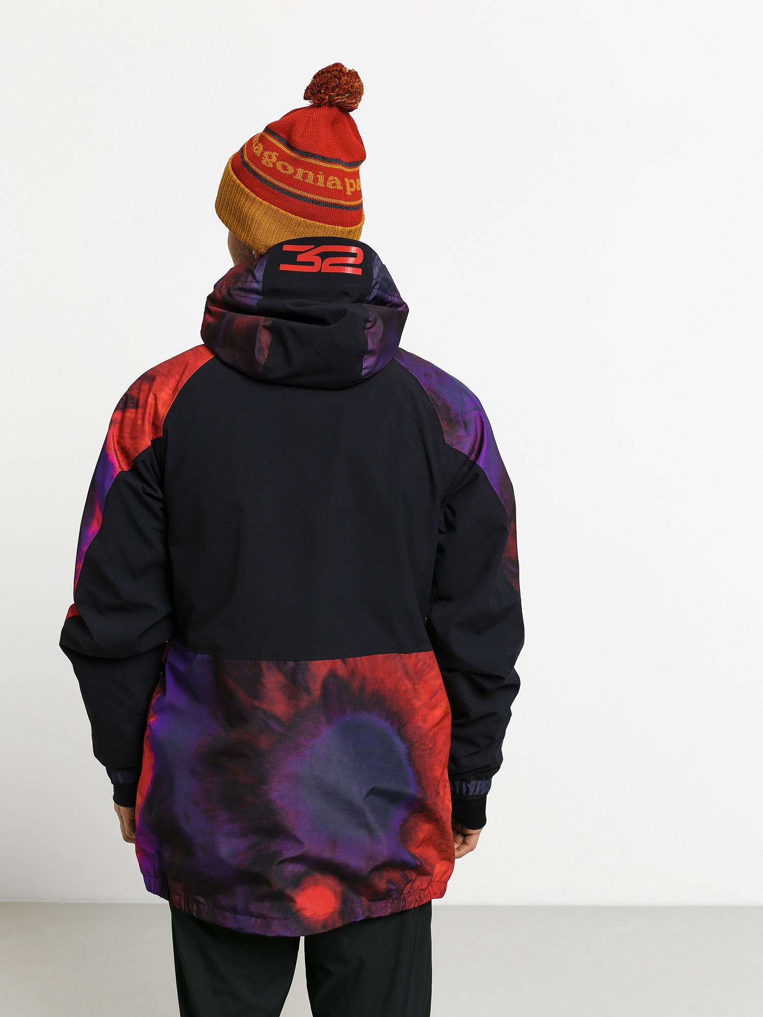 Mens ThirtyTwo Mullair Snowboard jacket (black/purple)