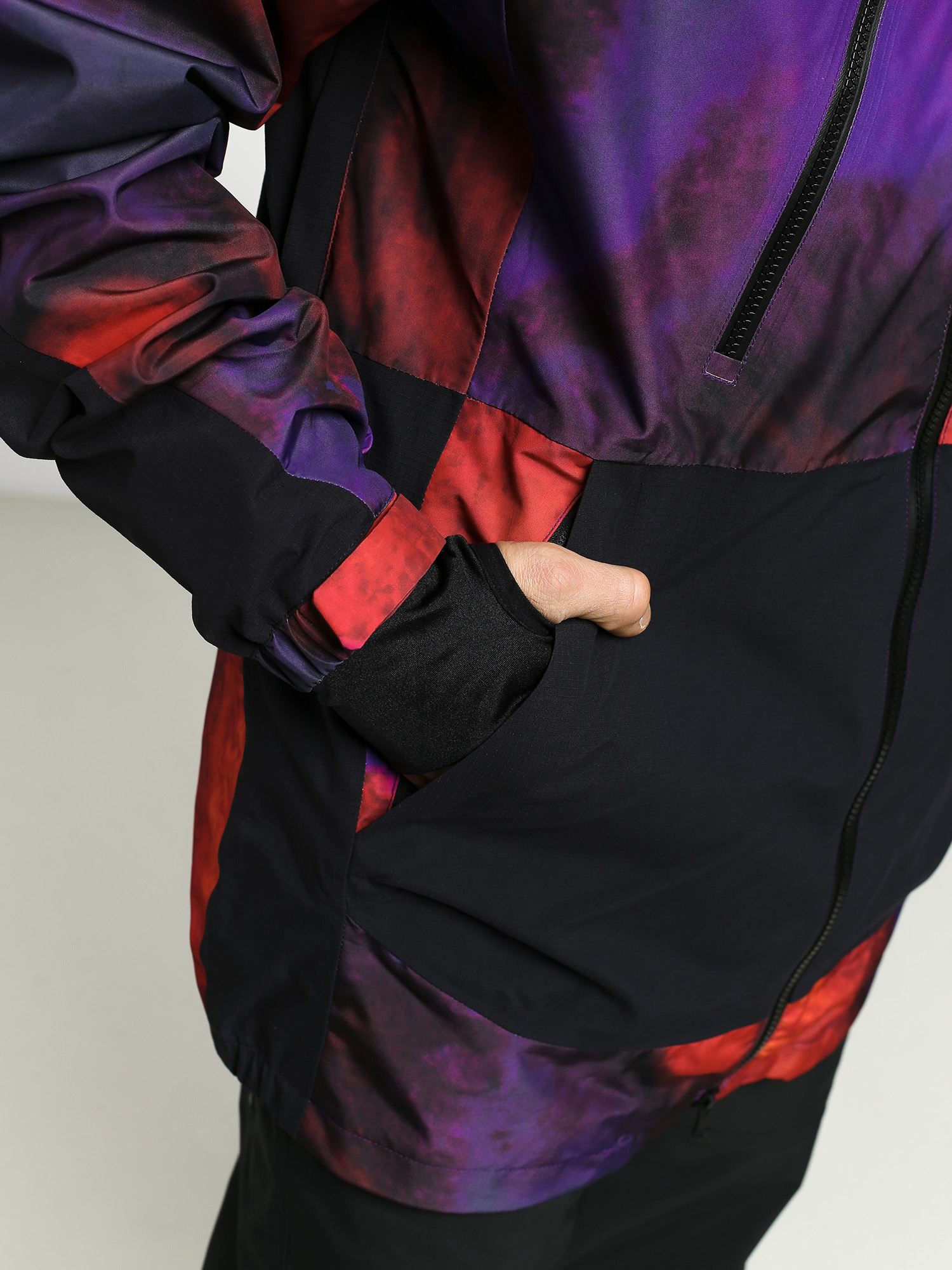 Mens ThirtyTwo Mullair Snowboard jacket (black/purple)