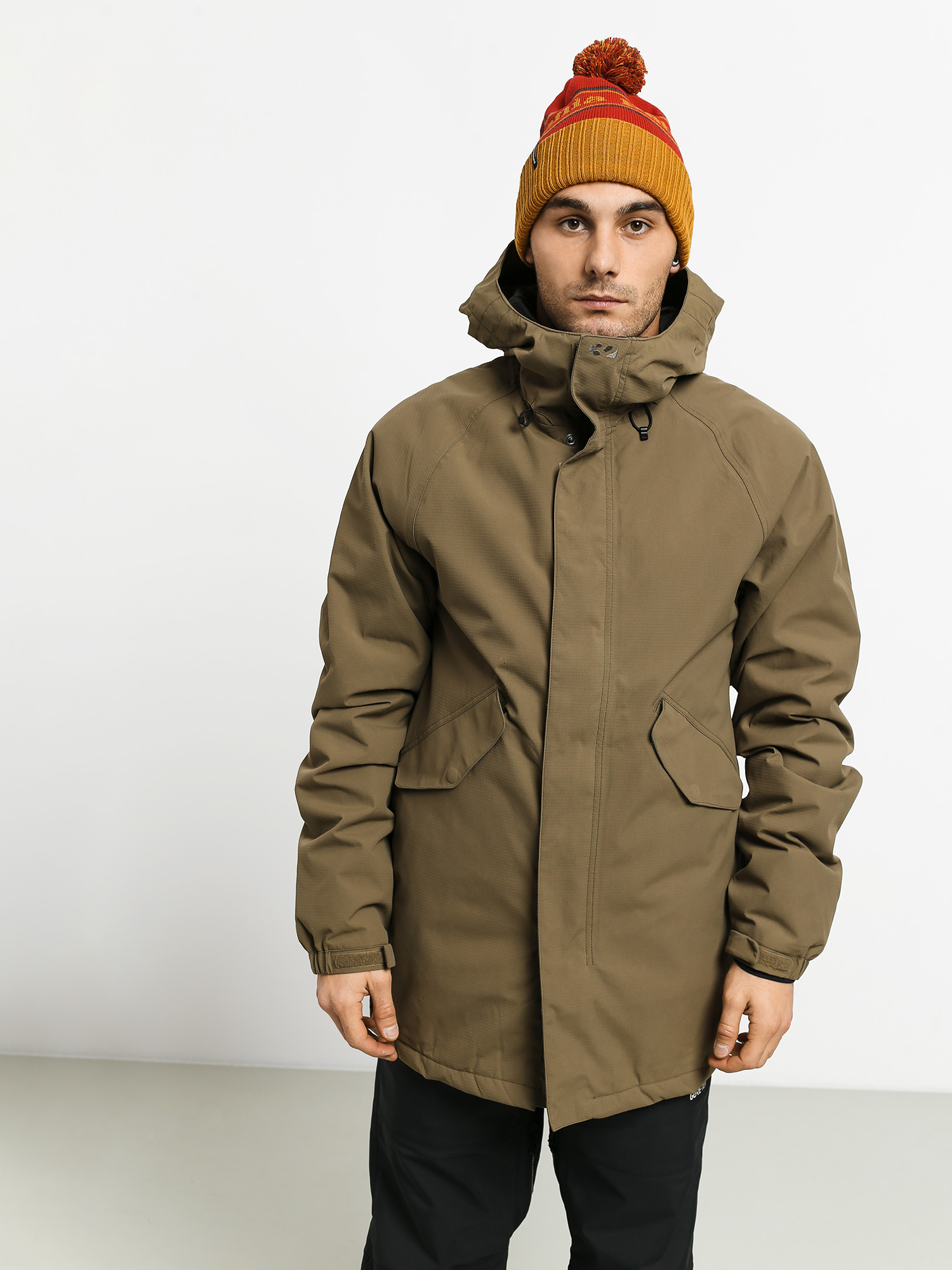 Mens ThirtyTwo Lodger Parka Snowboard jacket (olive)
