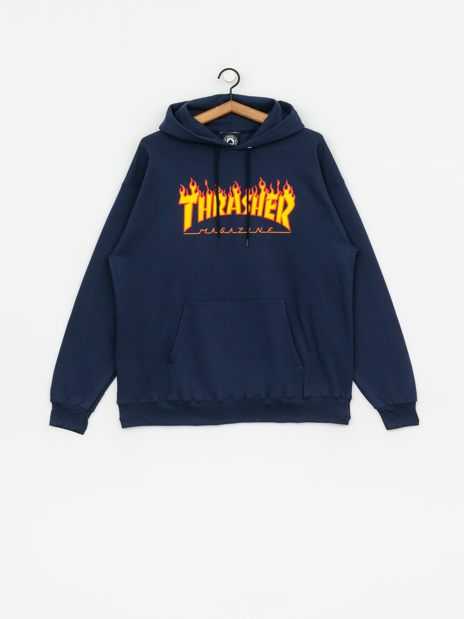 Mens Hoodie Thrasher Hoodie Flame Blue Thrasher Hoodie Flame HD