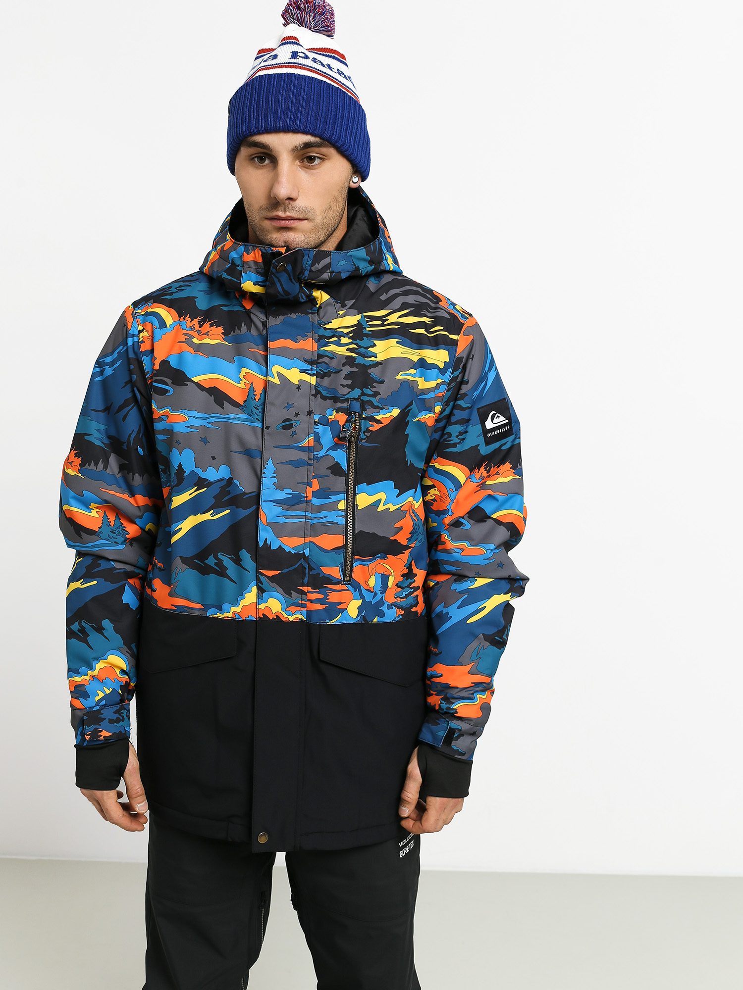 mission block snow jacket