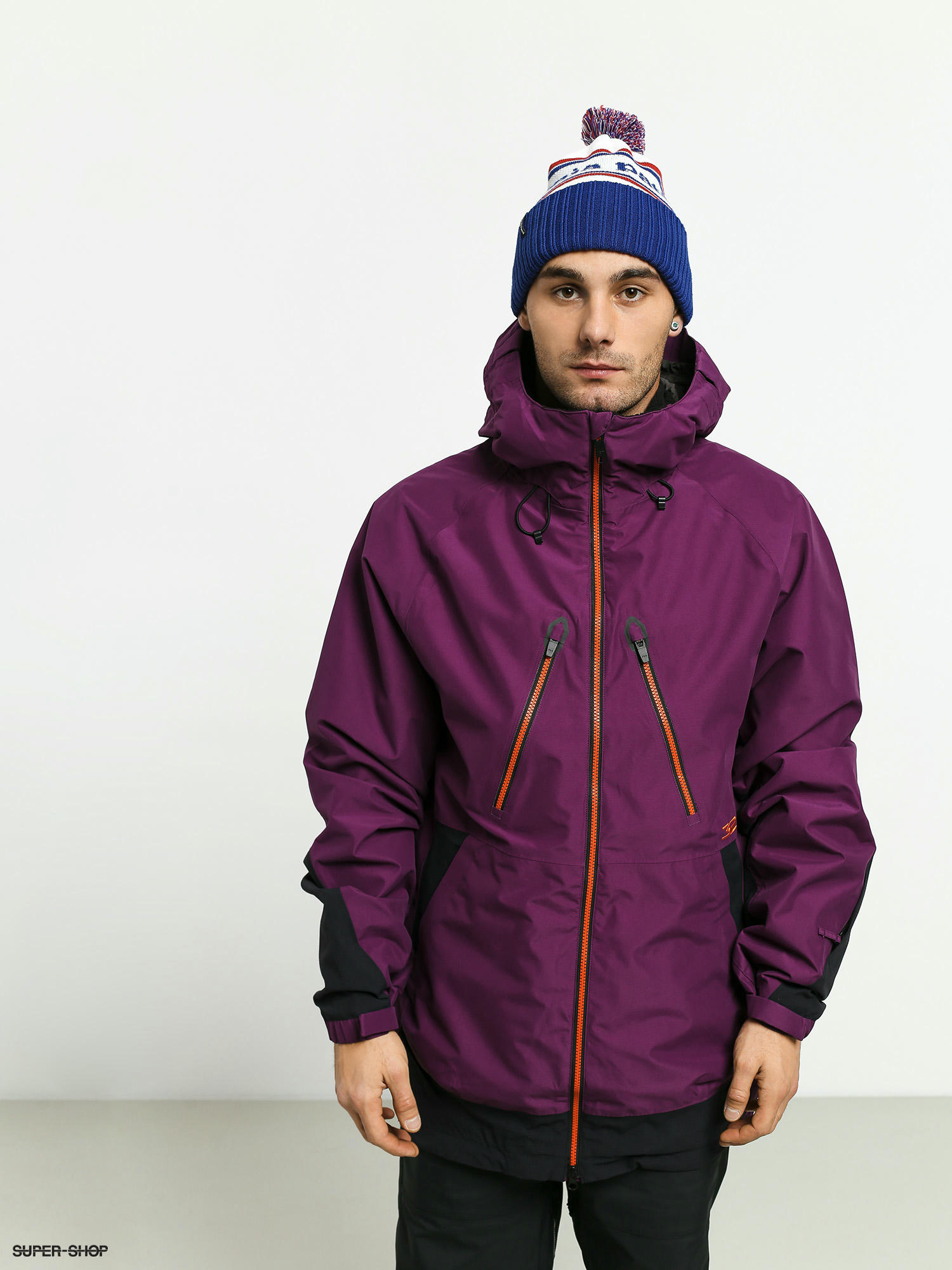 Purple snowboard hot sale jacket mens