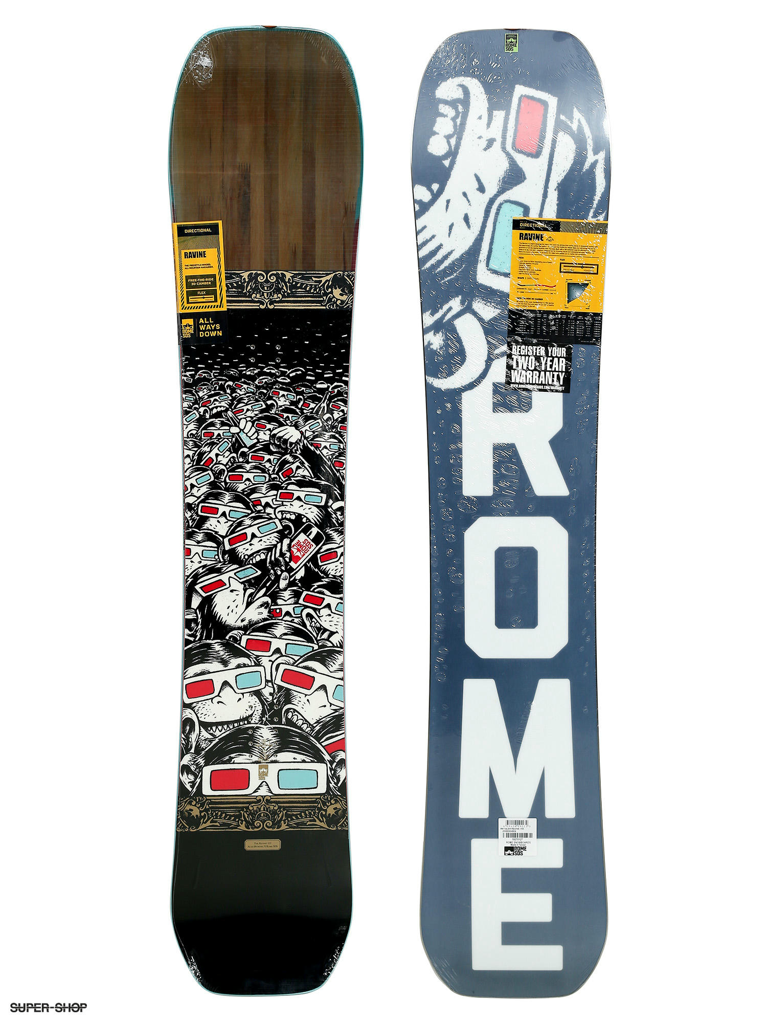 directional snowboard