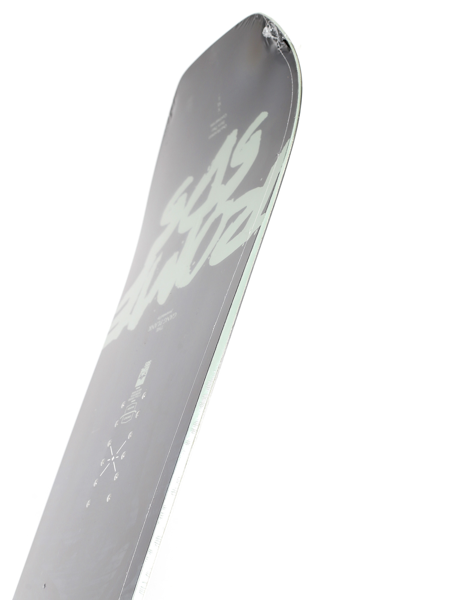 Rome Gang Plank Snowboard - grey (white/black)
