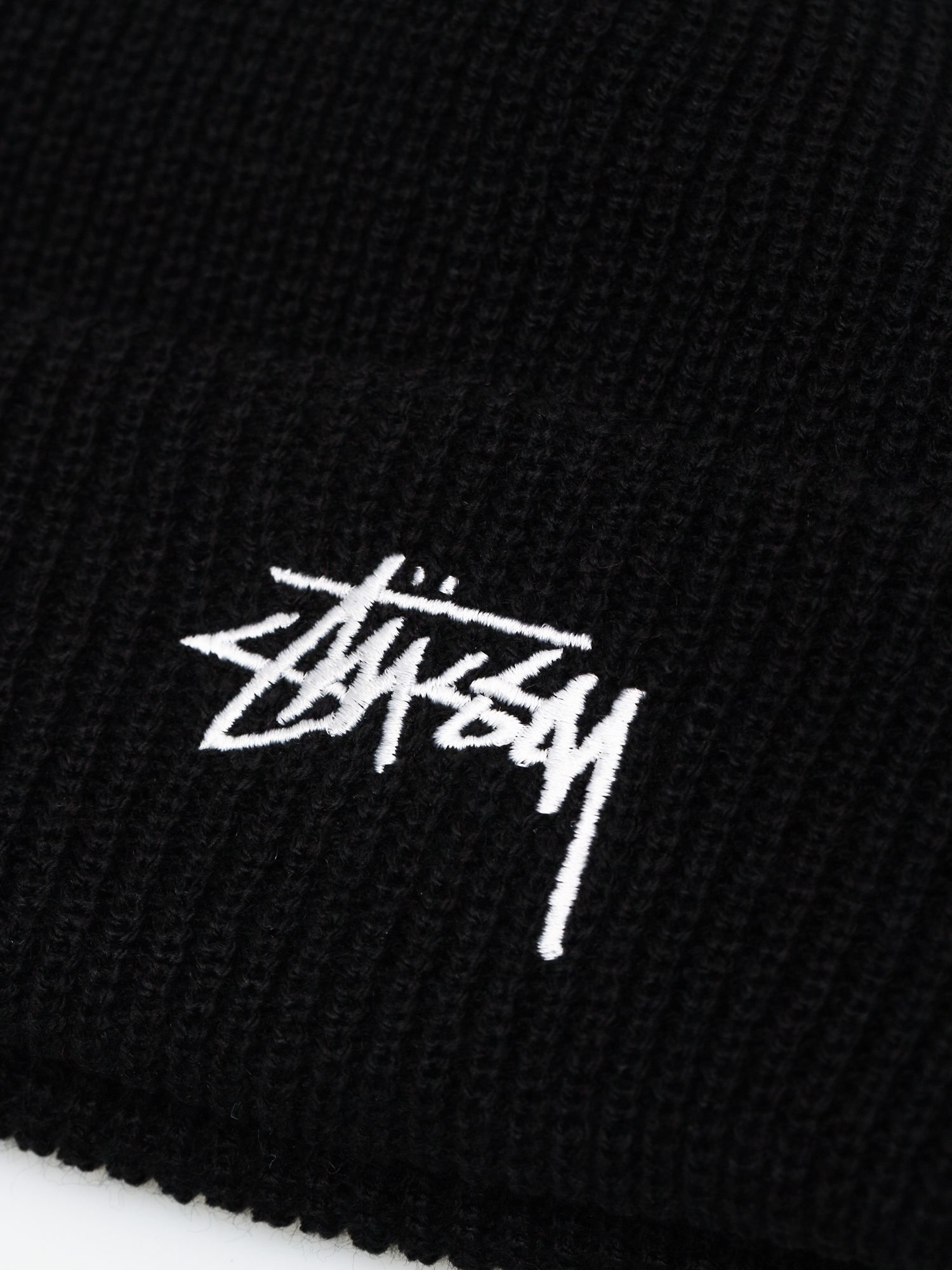 Stussy Stock Cuff Beanie (black)