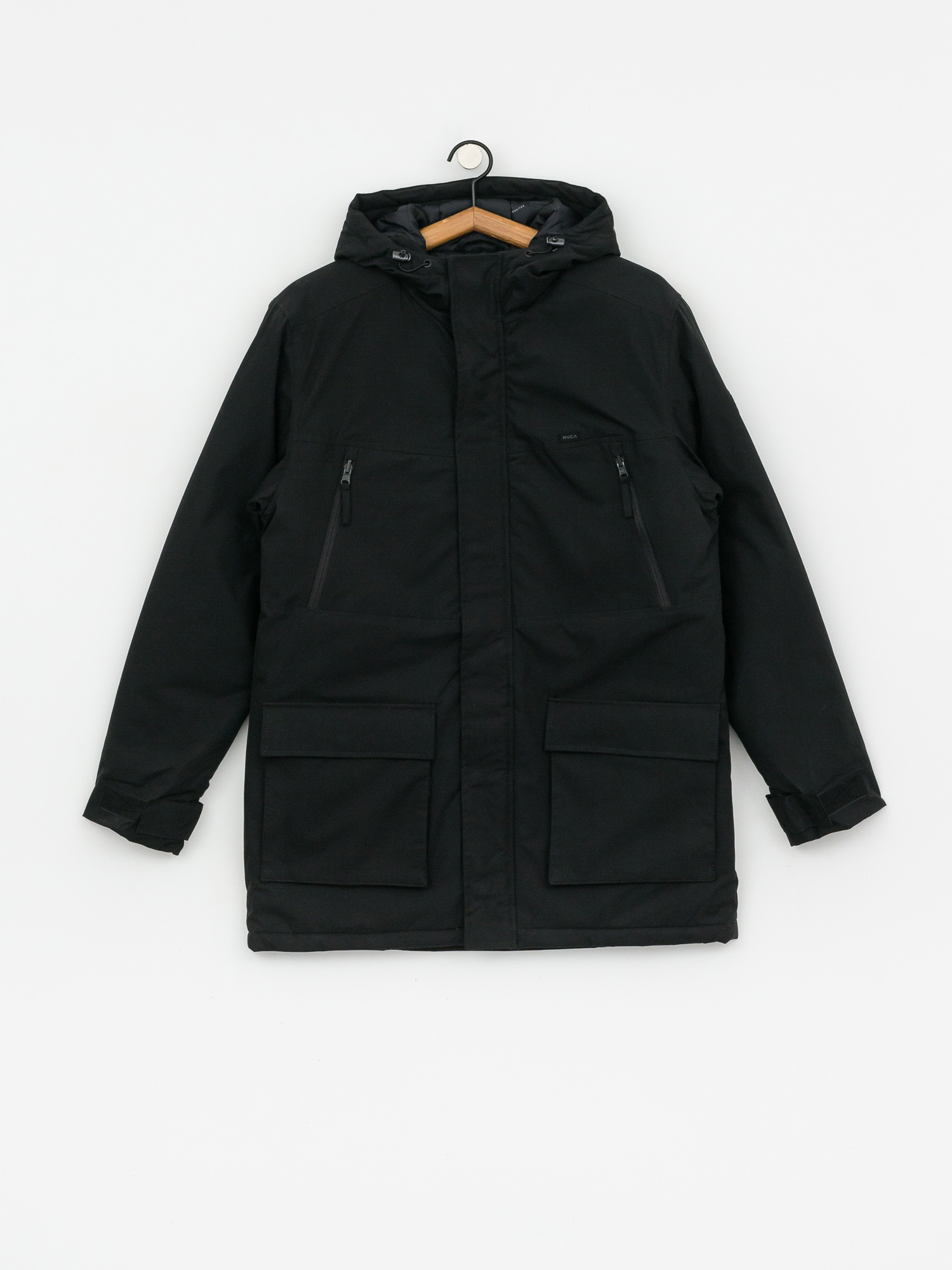RVCA Patrol Parka Jacket - black (rvca black)
