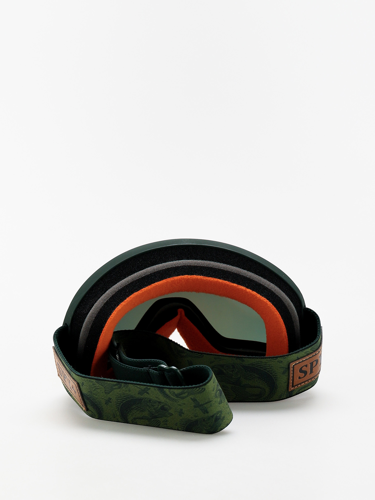 Spy Marshall Goggles (gone fishing hd plus bronze w/red spectra mirror yellow w/green)