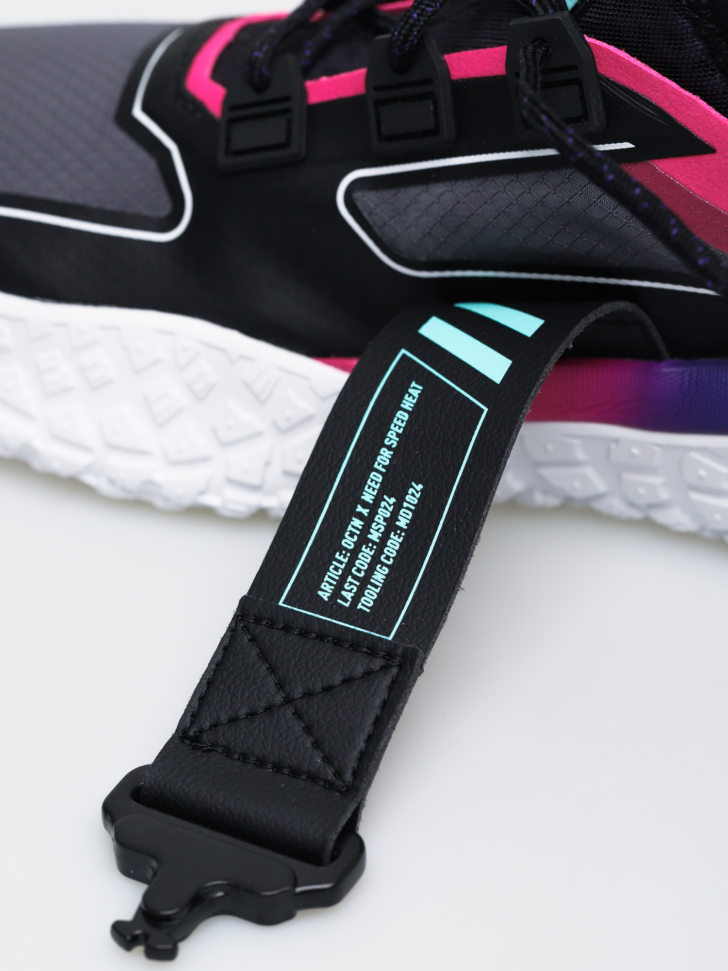 Puma Hi Octn X Nfs Trainers Shoes (black white pink)