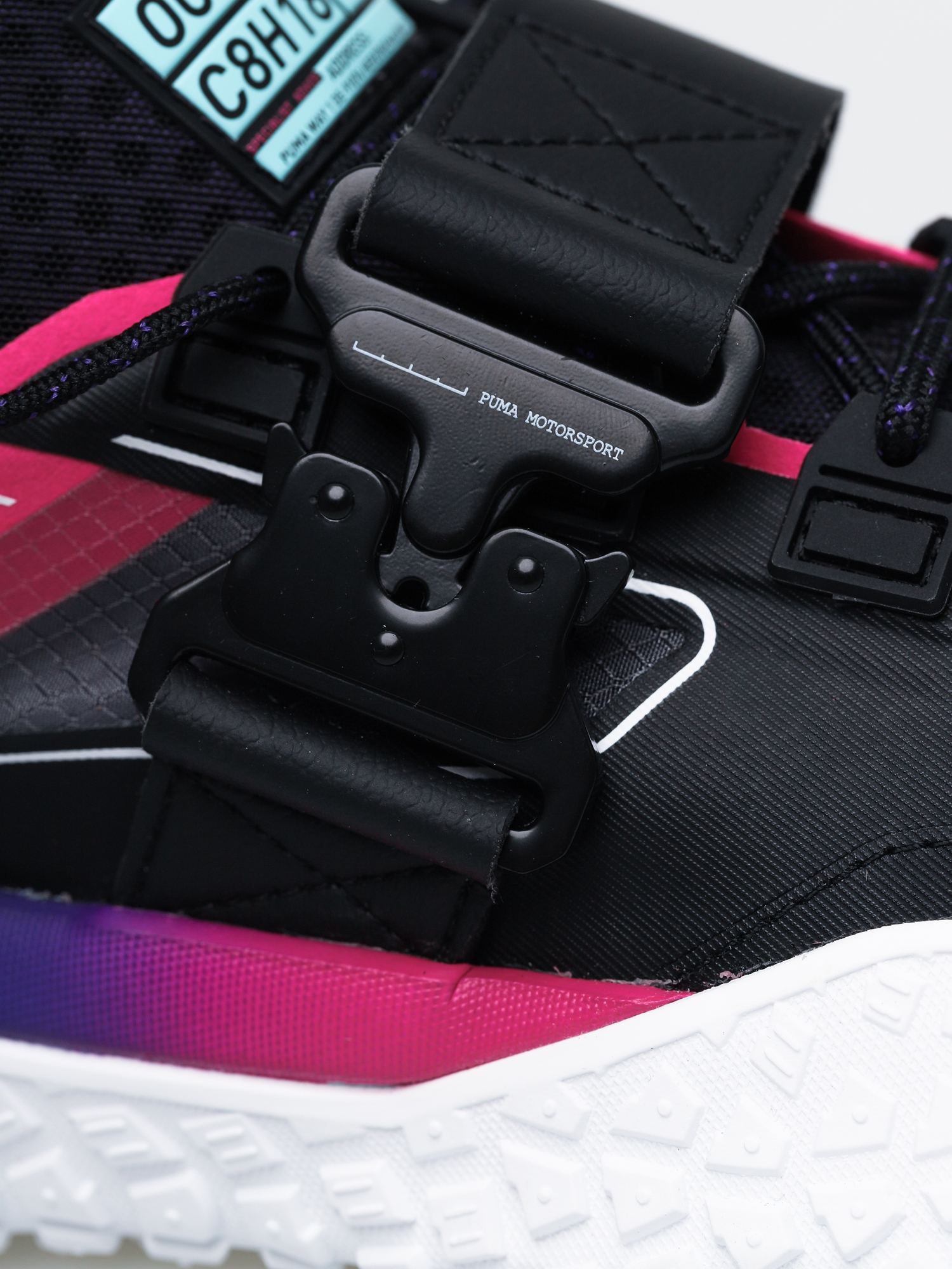 Puma Hi Octn X Nfs Trainers Shoes (black white pink)