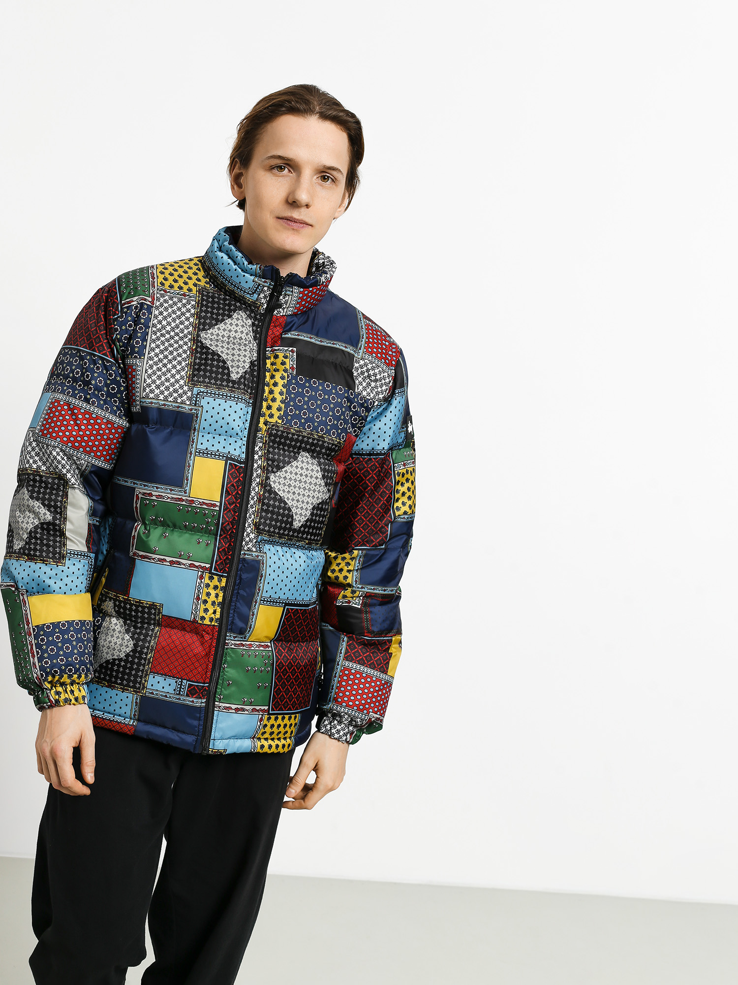 Stussy Puffer Jacket - multicolor (multi)