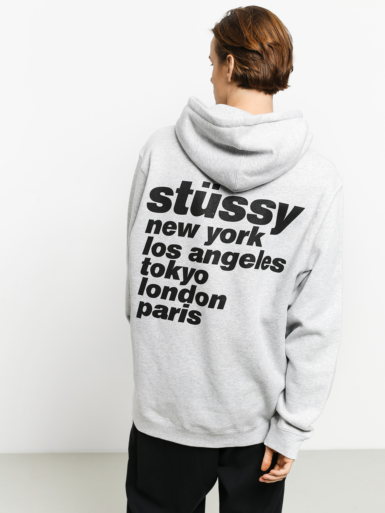 Stussy hoodie new online york los angeles tokyo