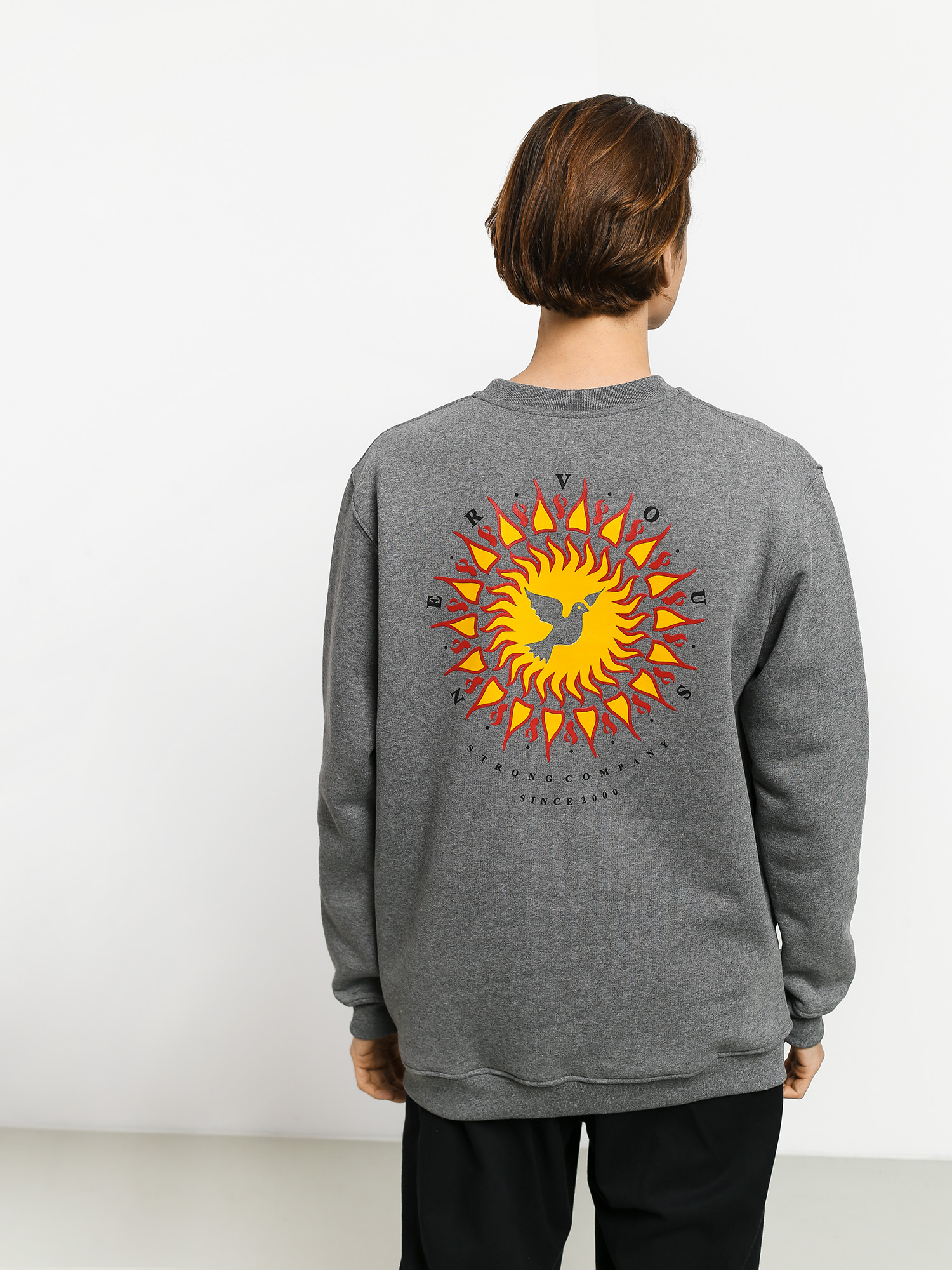 grey sun sweatshirt