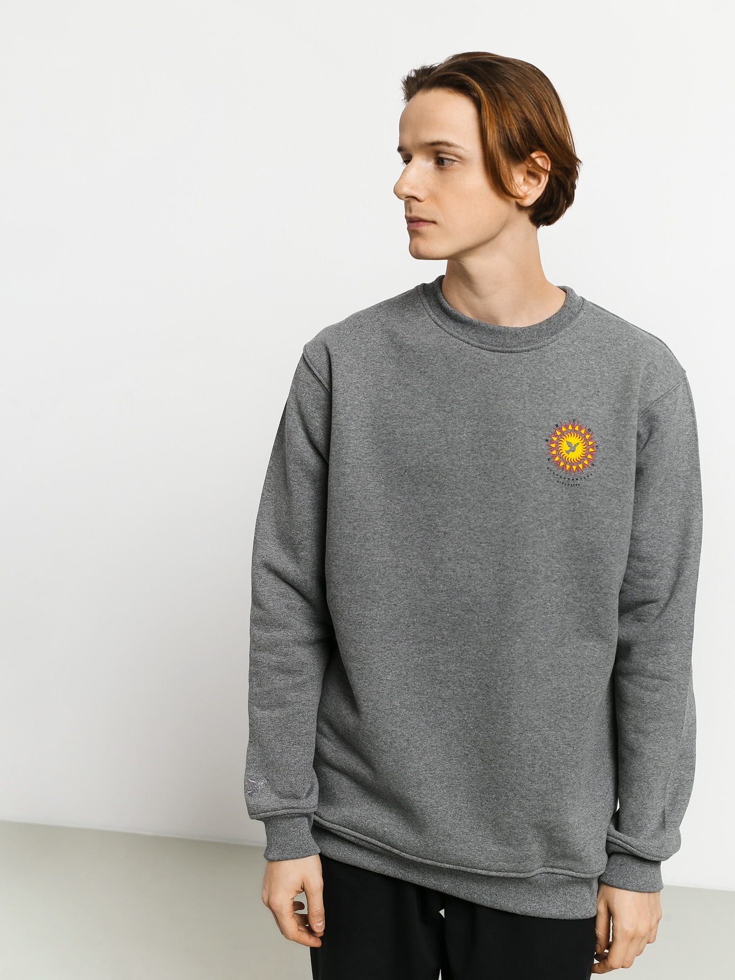 grey sun sweatshirt