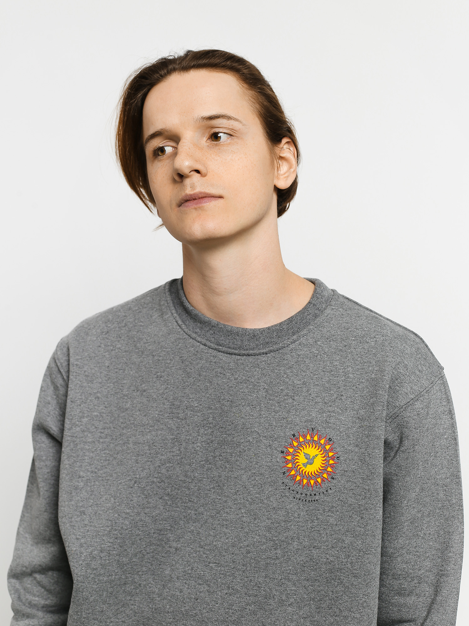 grey sun sweatshirt