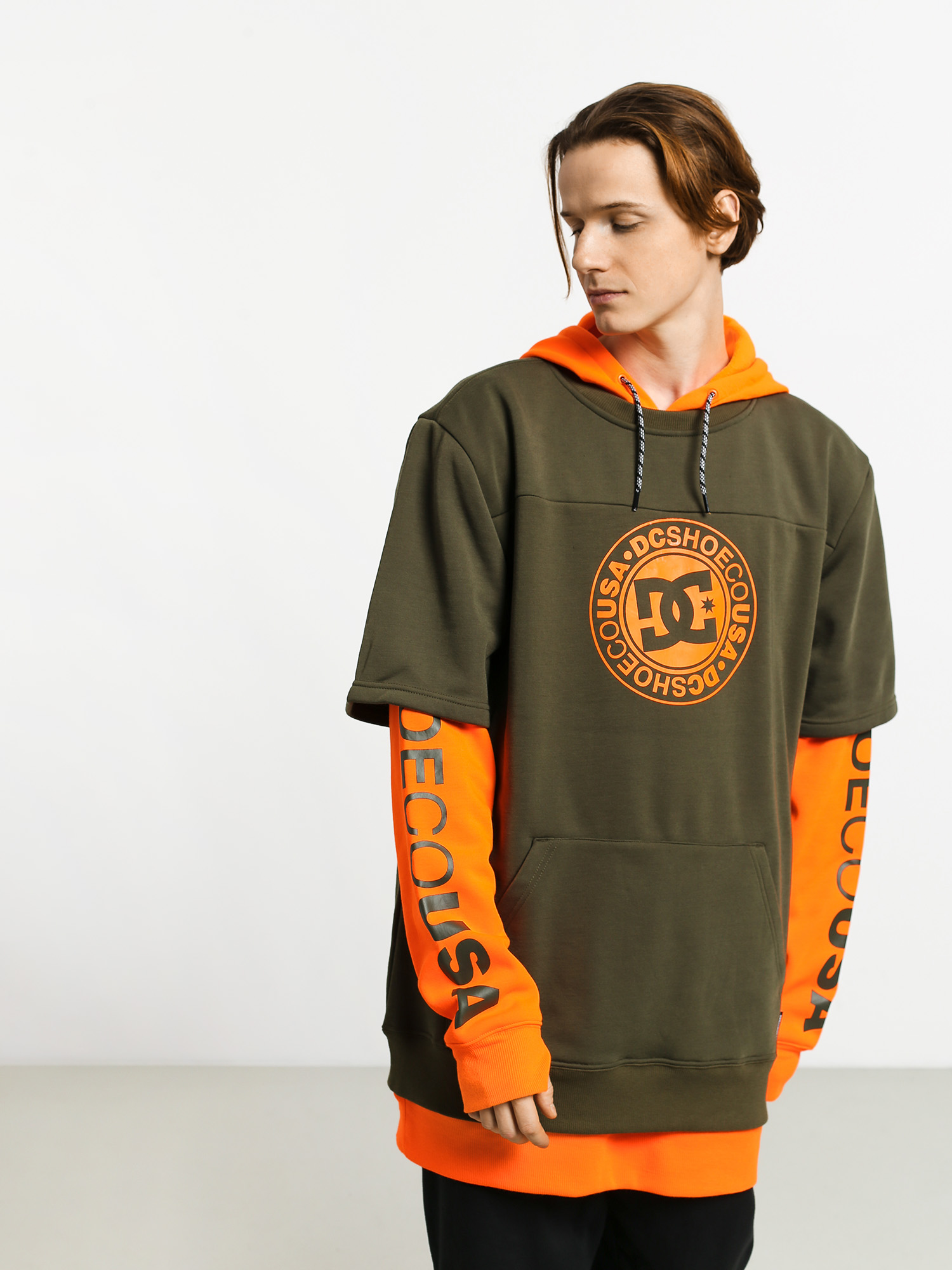 DC Dryden HD Hoodie orange shocking orange