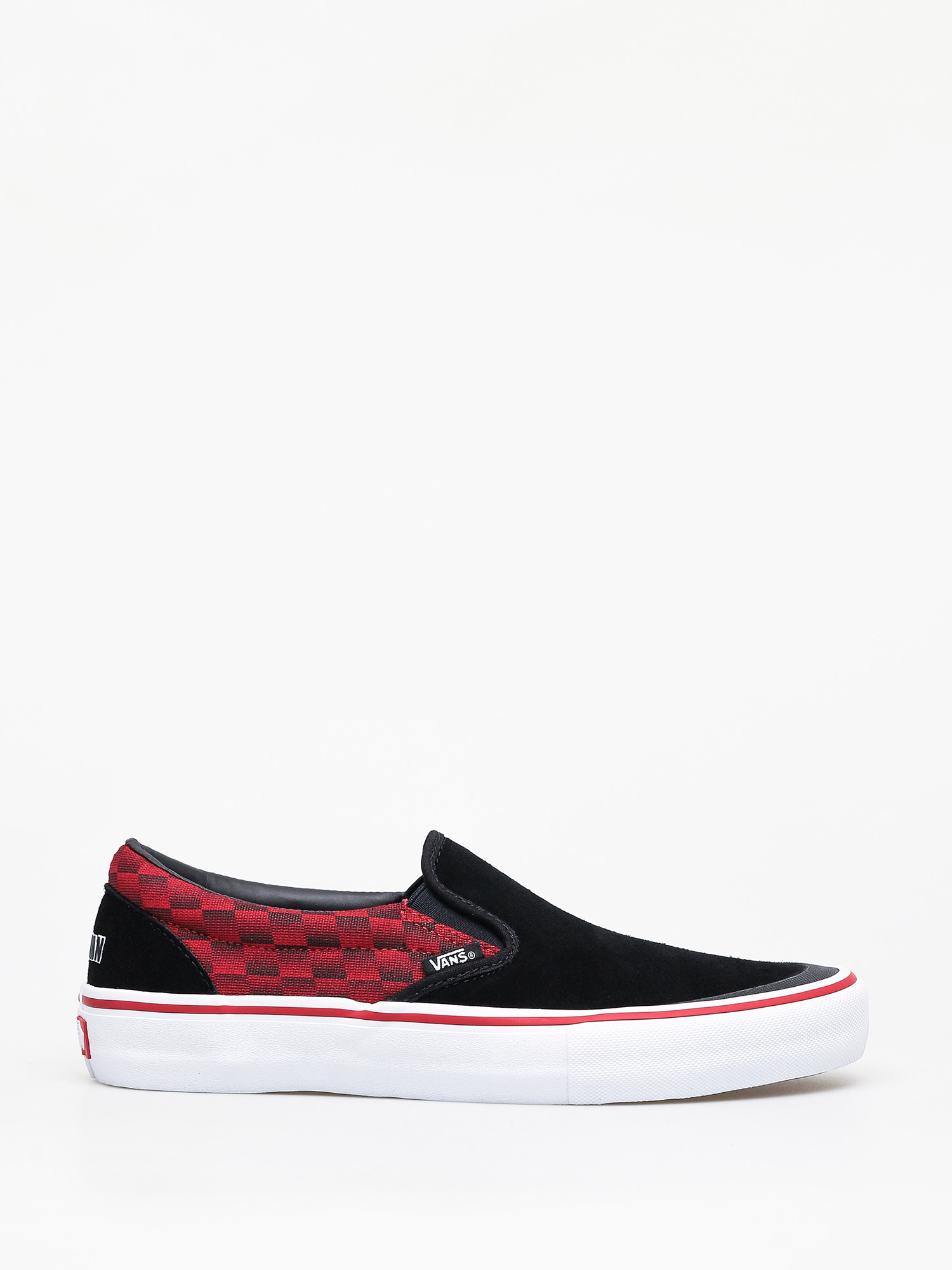 Vans X Baker Slip On Pro Shoes - burgundy (baker/rowan)