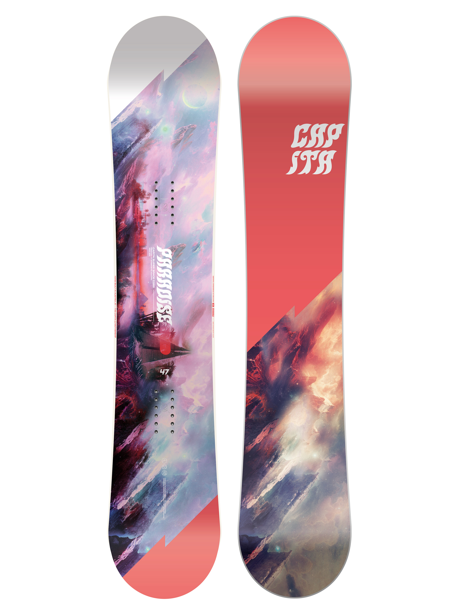 Capita Paradise Snowboard Wmn - multicolor (pink)