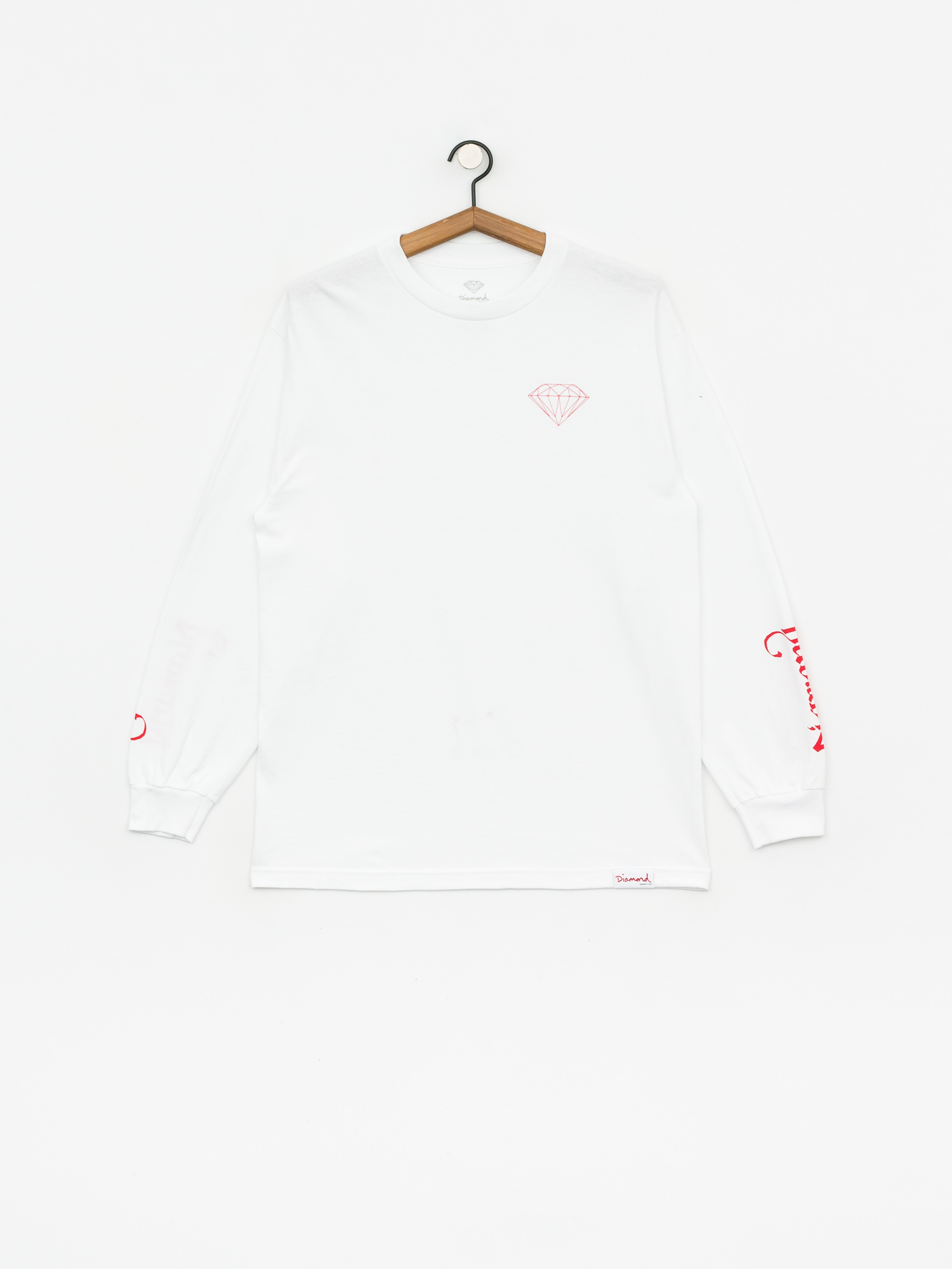 Diamond Supply Co. Double Read Longsleeve (white)