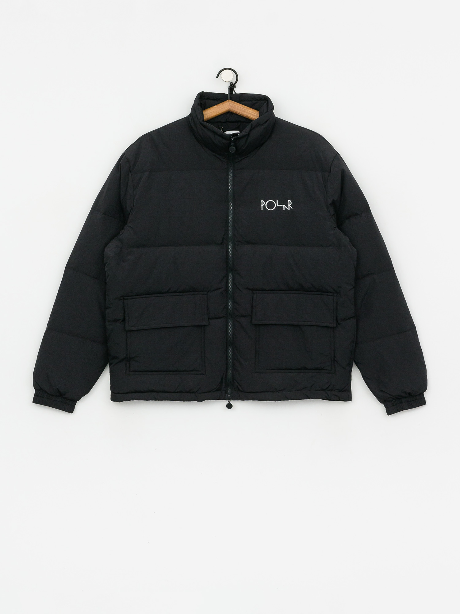 Polar Skate Pocket Puffer Jacke (black)